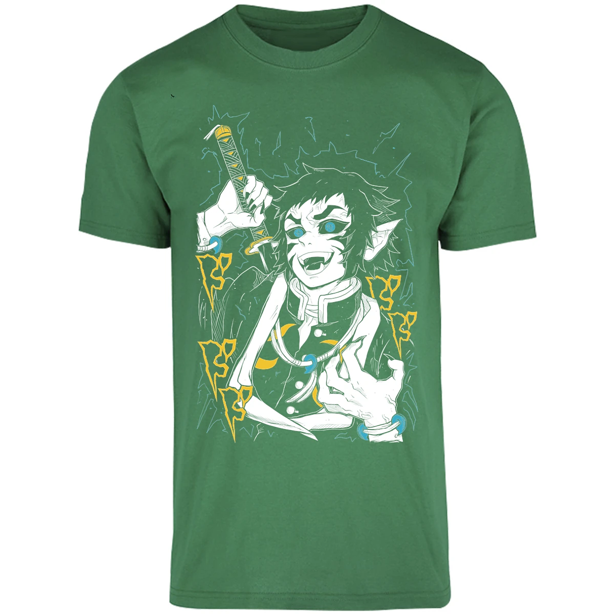 Playera Demon Slayer Kaigaku para Adulto 7