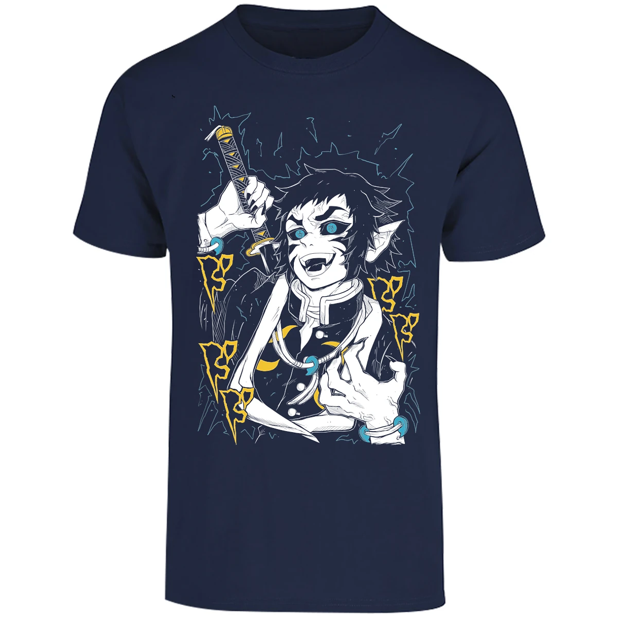 Playera Demon Slayer Kaigaku para Adulto 13