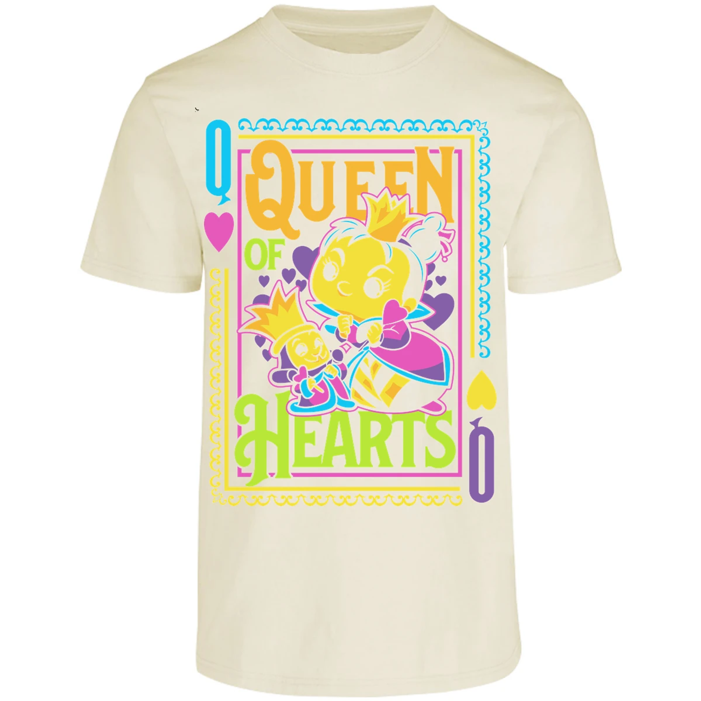 Playera Es De Series Y Peliculas Queen Hearts Funko para Adulto 2
