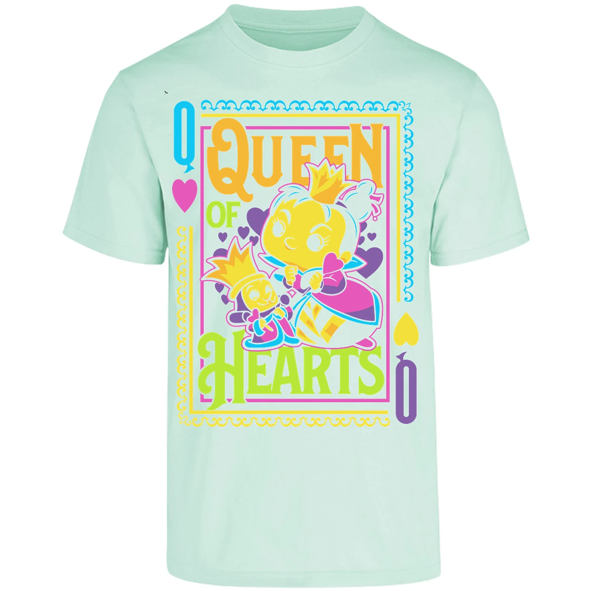 Playera Es De Series Y Peliculas Queen Hearts Funko para Adulto 10