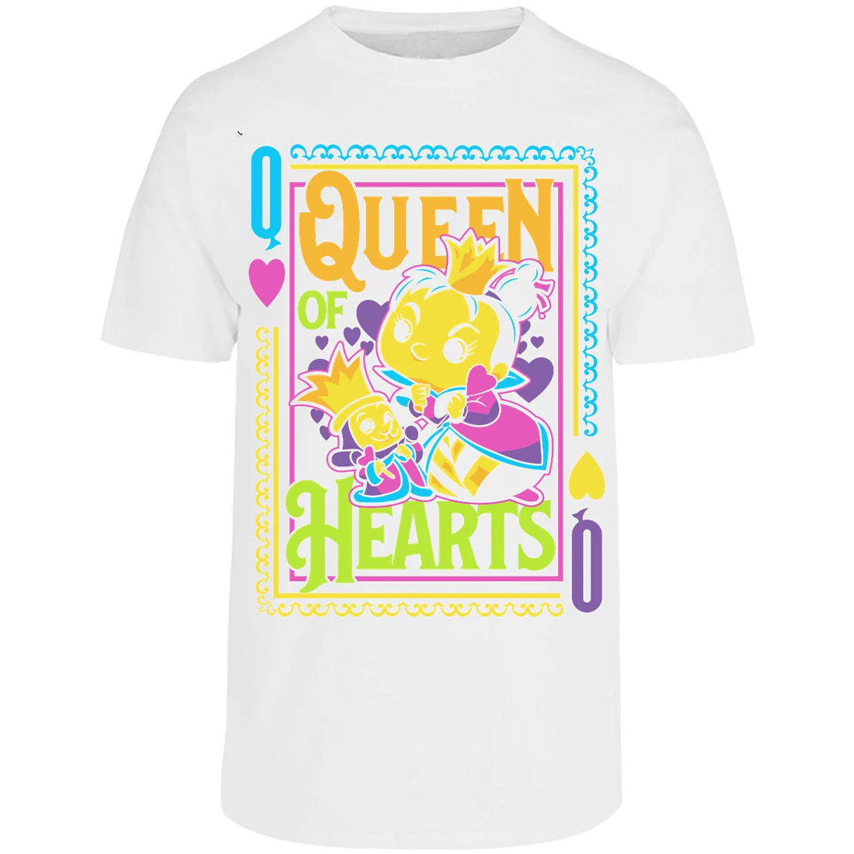Playera Es De Series Y Peliculas Queen Hearts Funko para Adulto 17