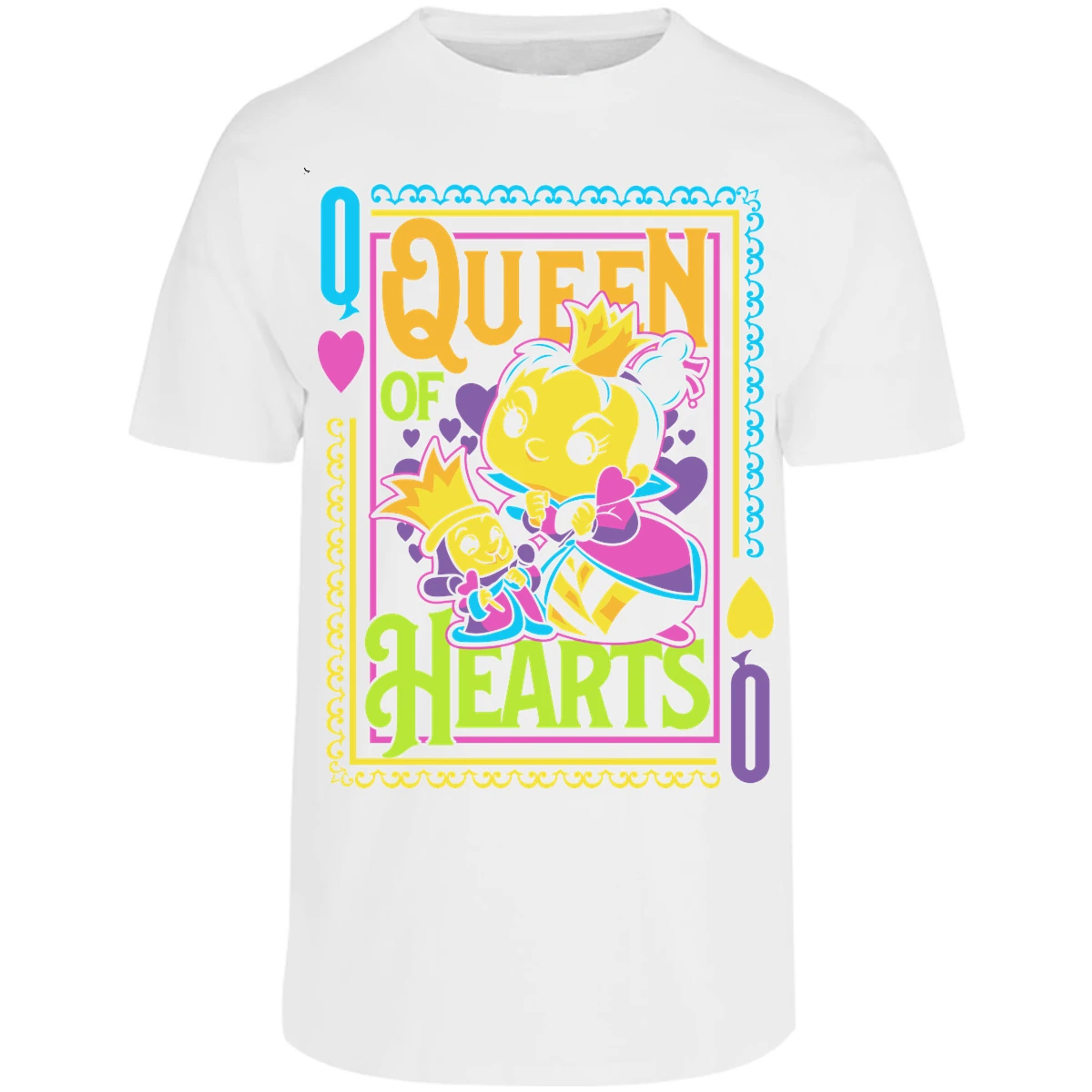 Playera Es De Series Y Peliculas Queen Hearts Funko para Adulto 17