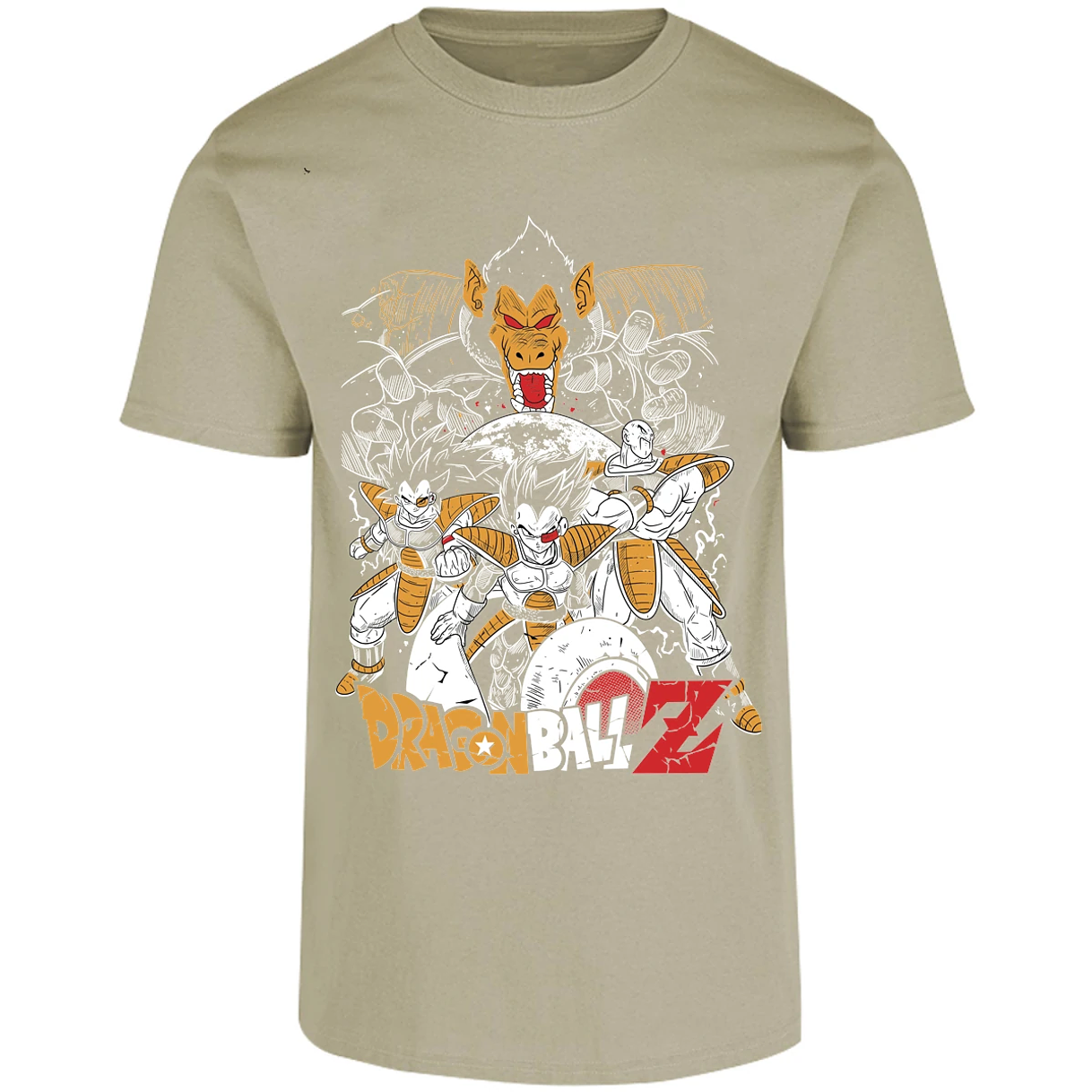 Playera Dragon Ball Vegeta Nappa para Adulto 8
