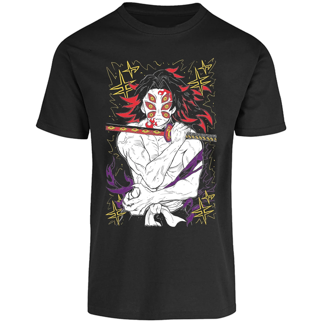 Playera Demon Slayer Kokushibo Kny para Adulto 3