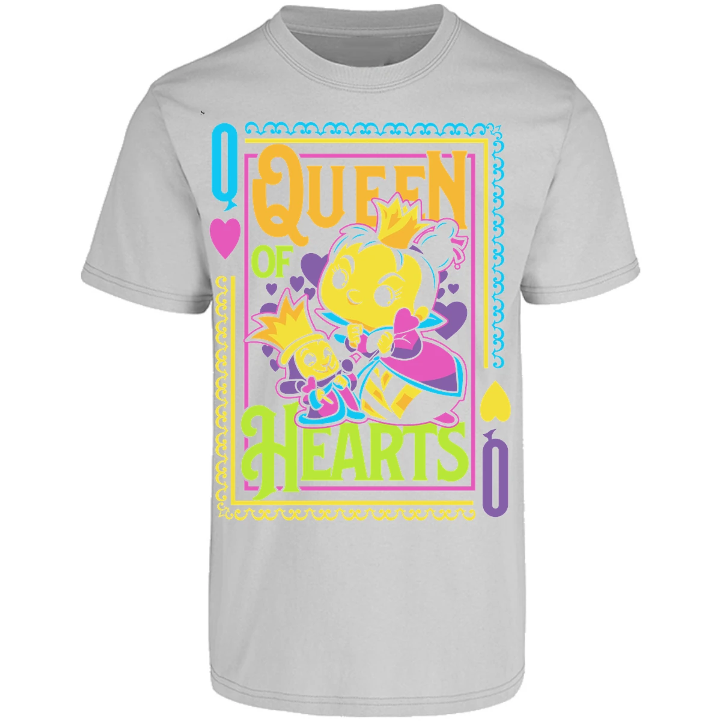 Playera Es De Series Y Peliculas Queen Hearts Funko para Adulto 3