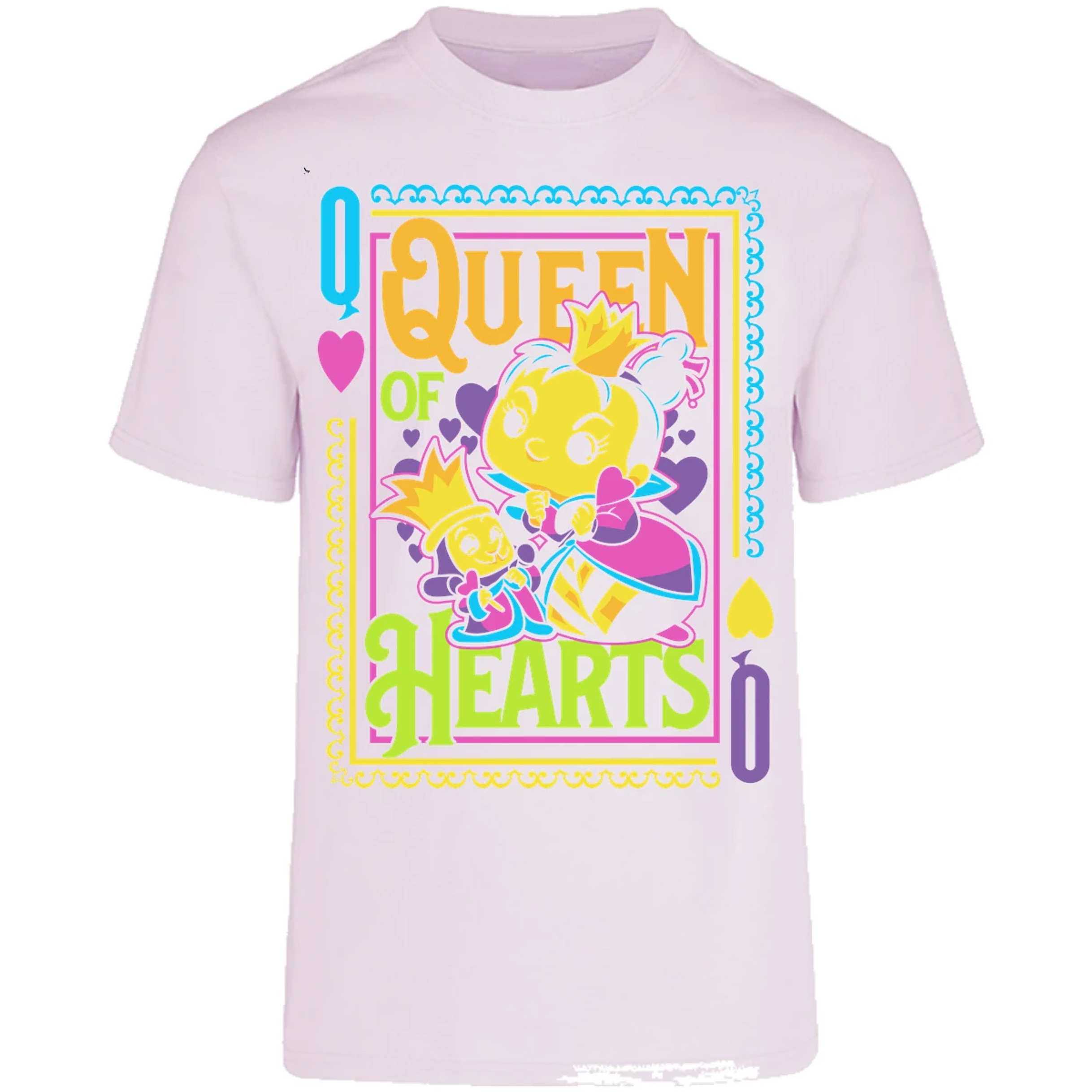 Playera Es De Series Y Peliculas Queen Hearts Funko para Adulto 4