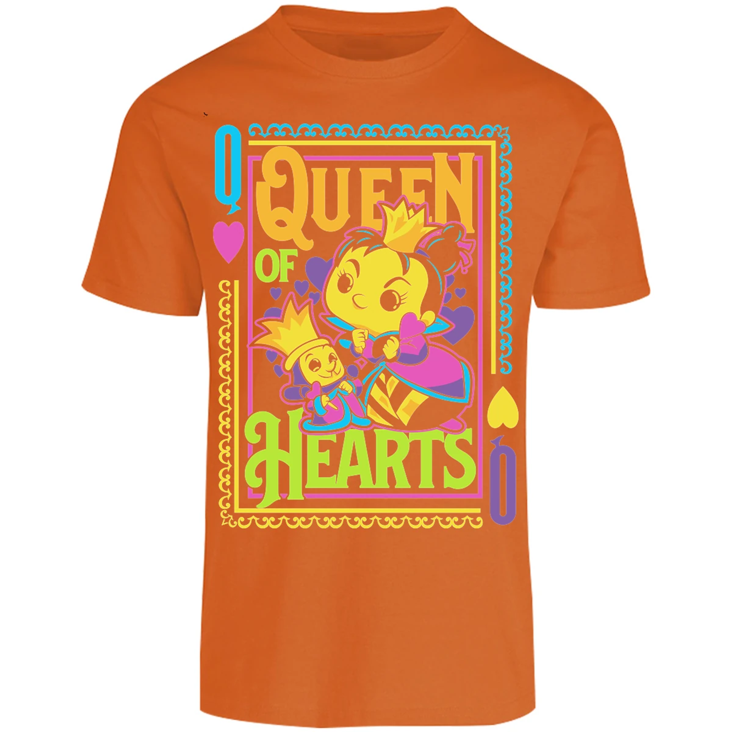 Playera Es De Series Y Peliculas Queen Hearts Funko para Adulto 6