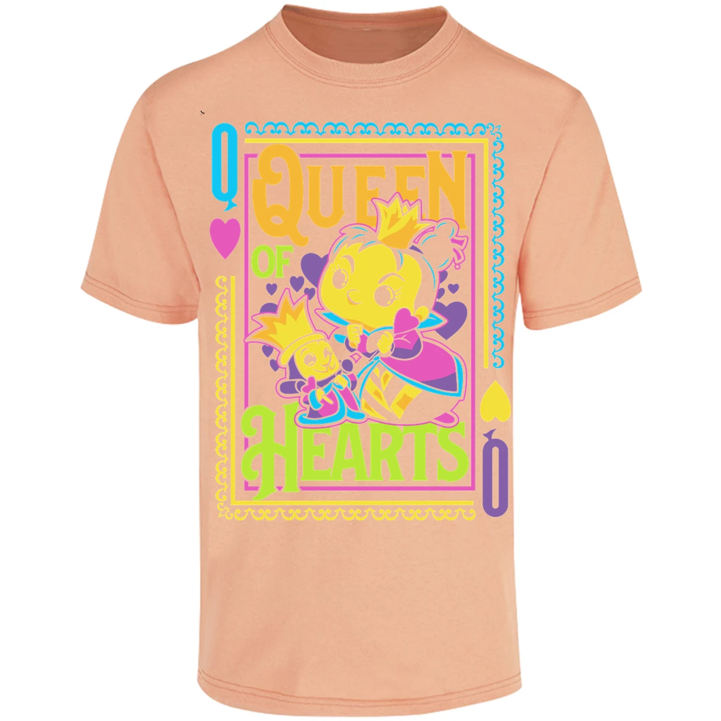 Playera Es De Series Y Peliculas Queen Hearts Funko para Adulto 13