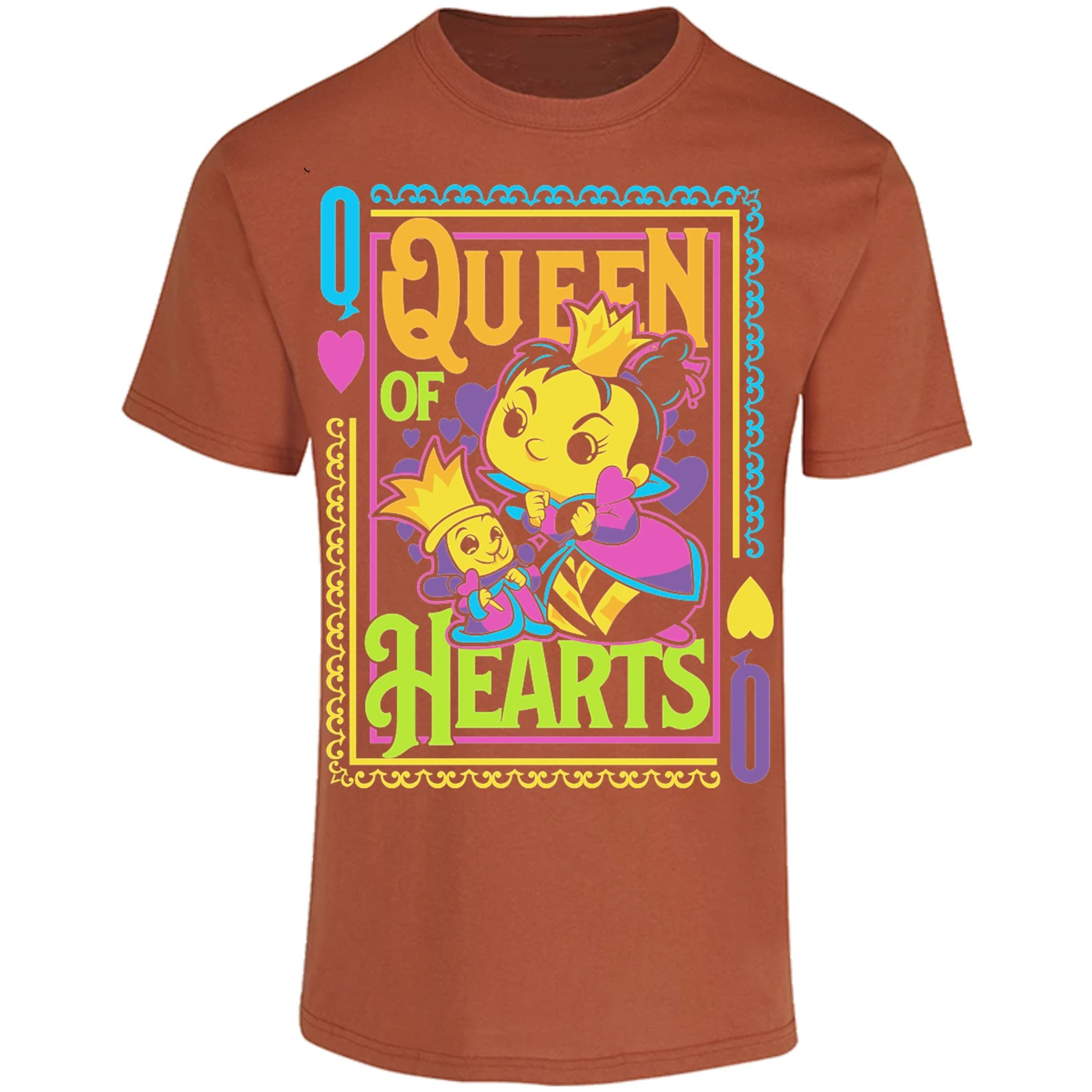 Playera Es De Series Y Peliculas Queen Hearts Funko para Adulto 27