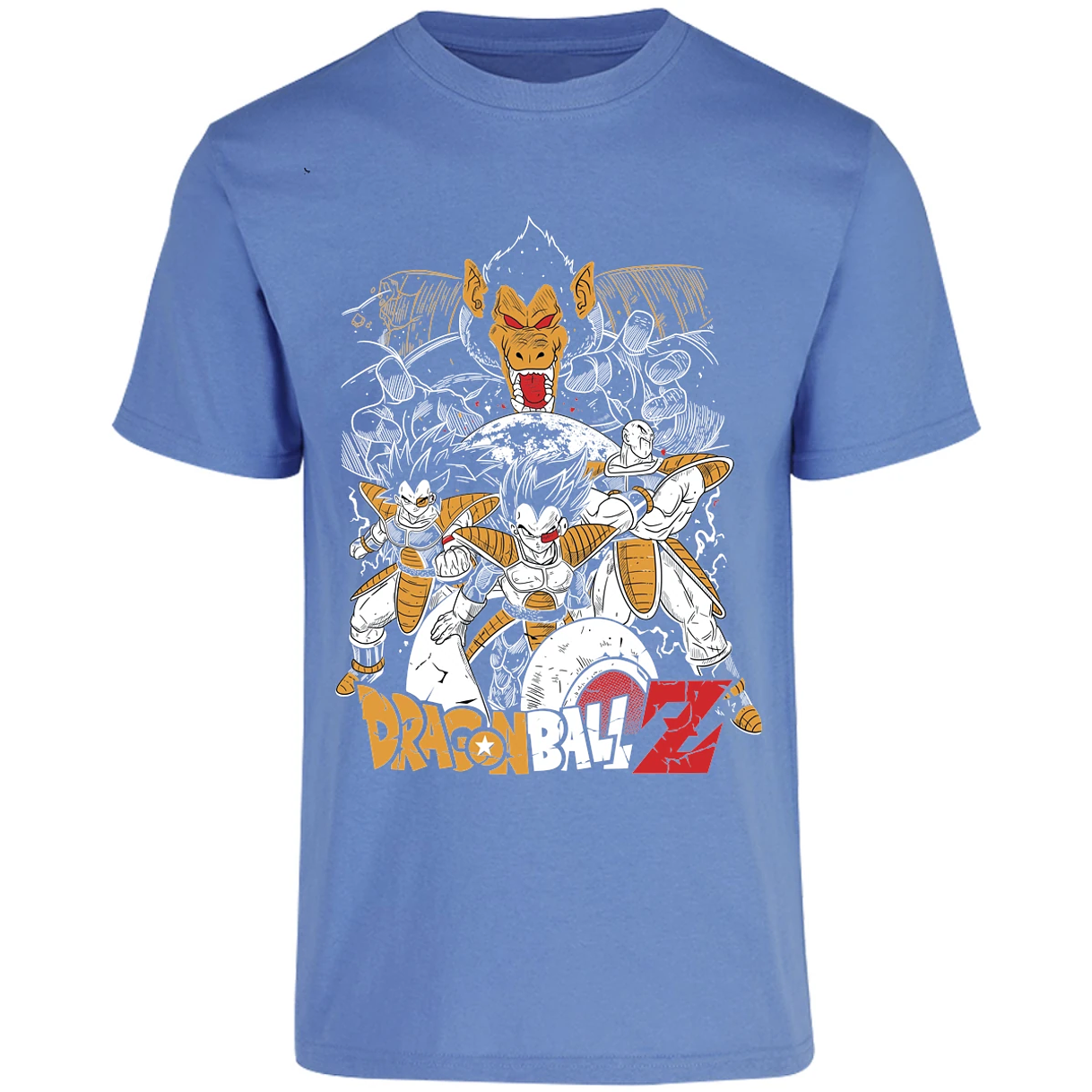 Playera Dragon Ball Vegeta Nappa para Adulto 11