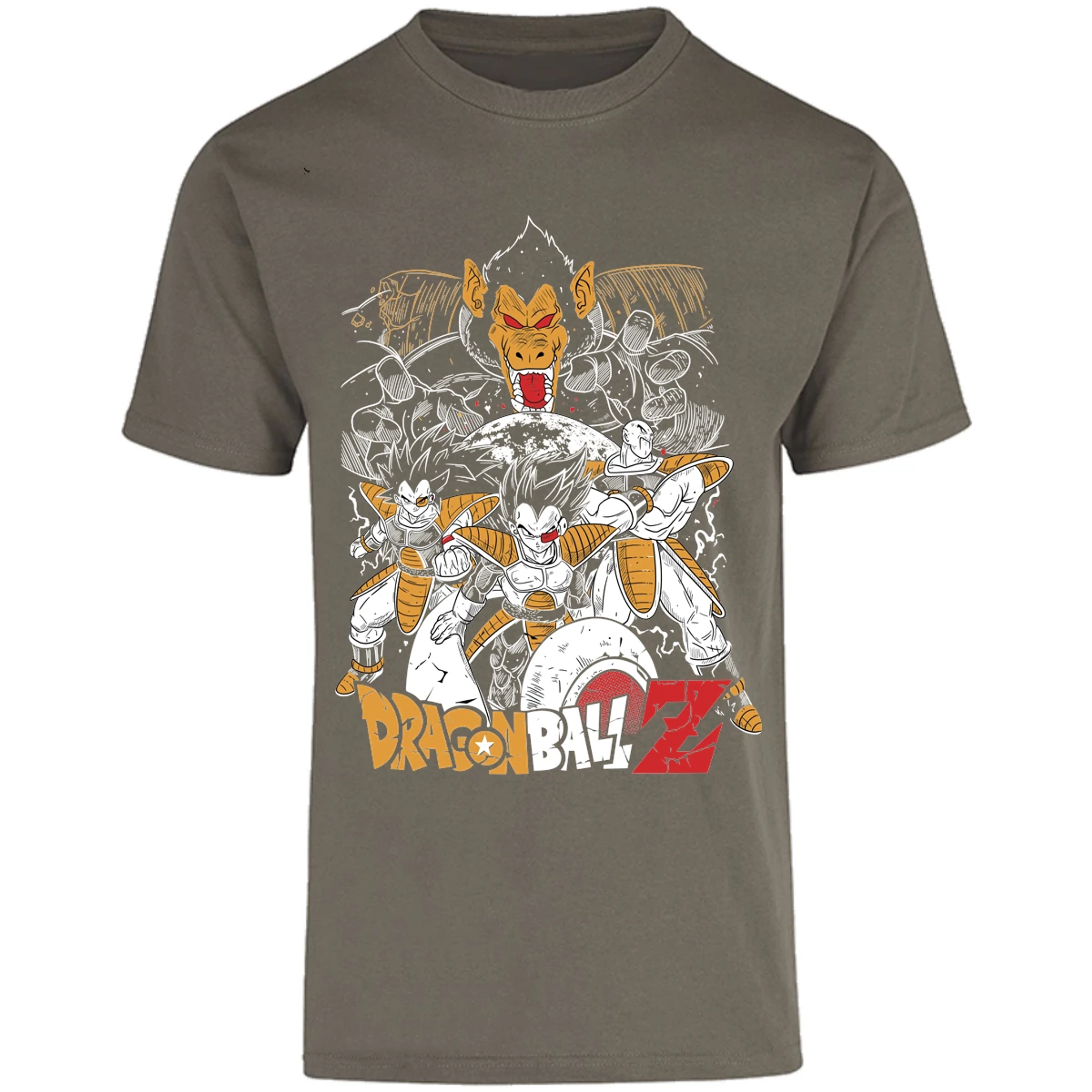 Playera Dragon Ball Vegeta Nappa para Adulto 12
