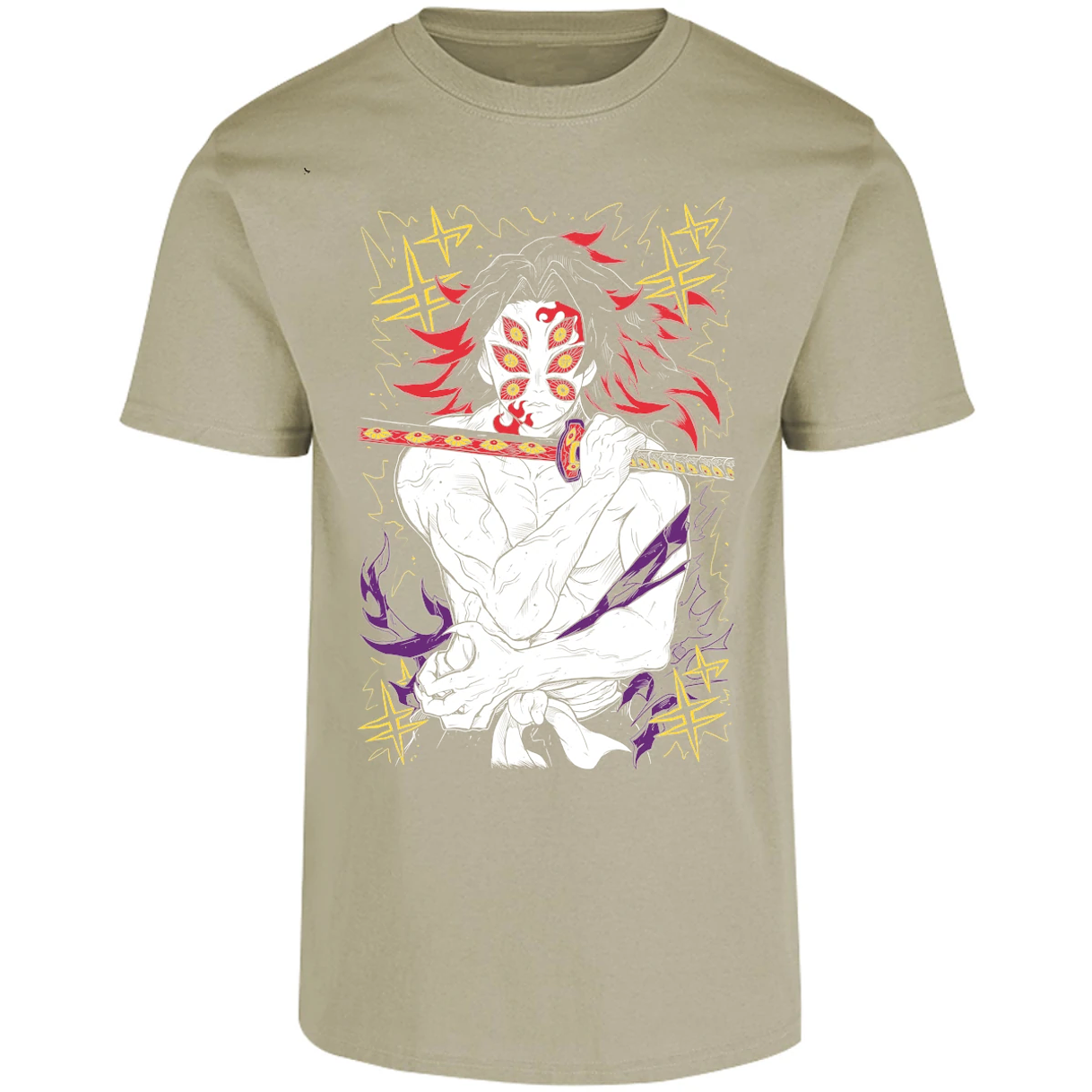 Playera Demon Slayer Kokushibo Kny para Adulto 22