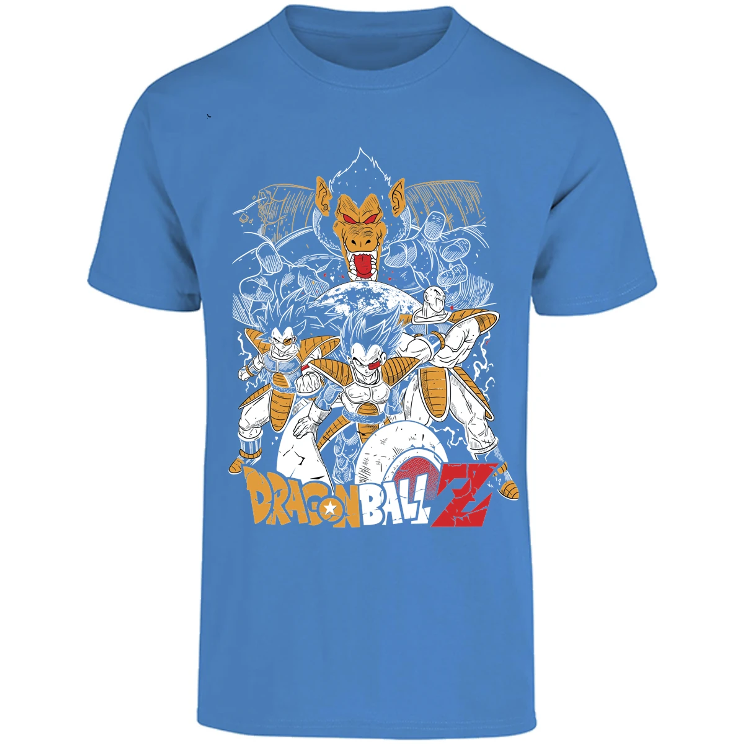 Playera Dragon Ball Vegeta Nappa para Adulto 16