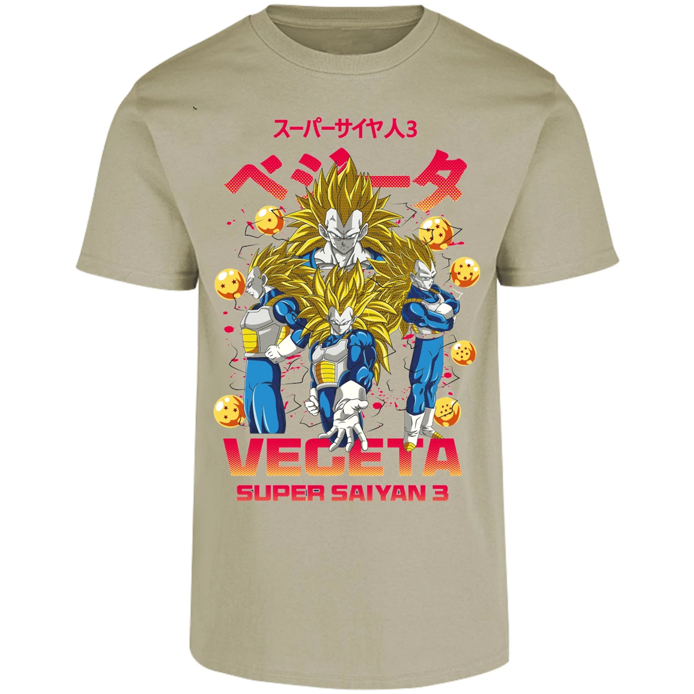 Playera Dragon Ball Vegeta Super Saiyan 3 para Adulto 24