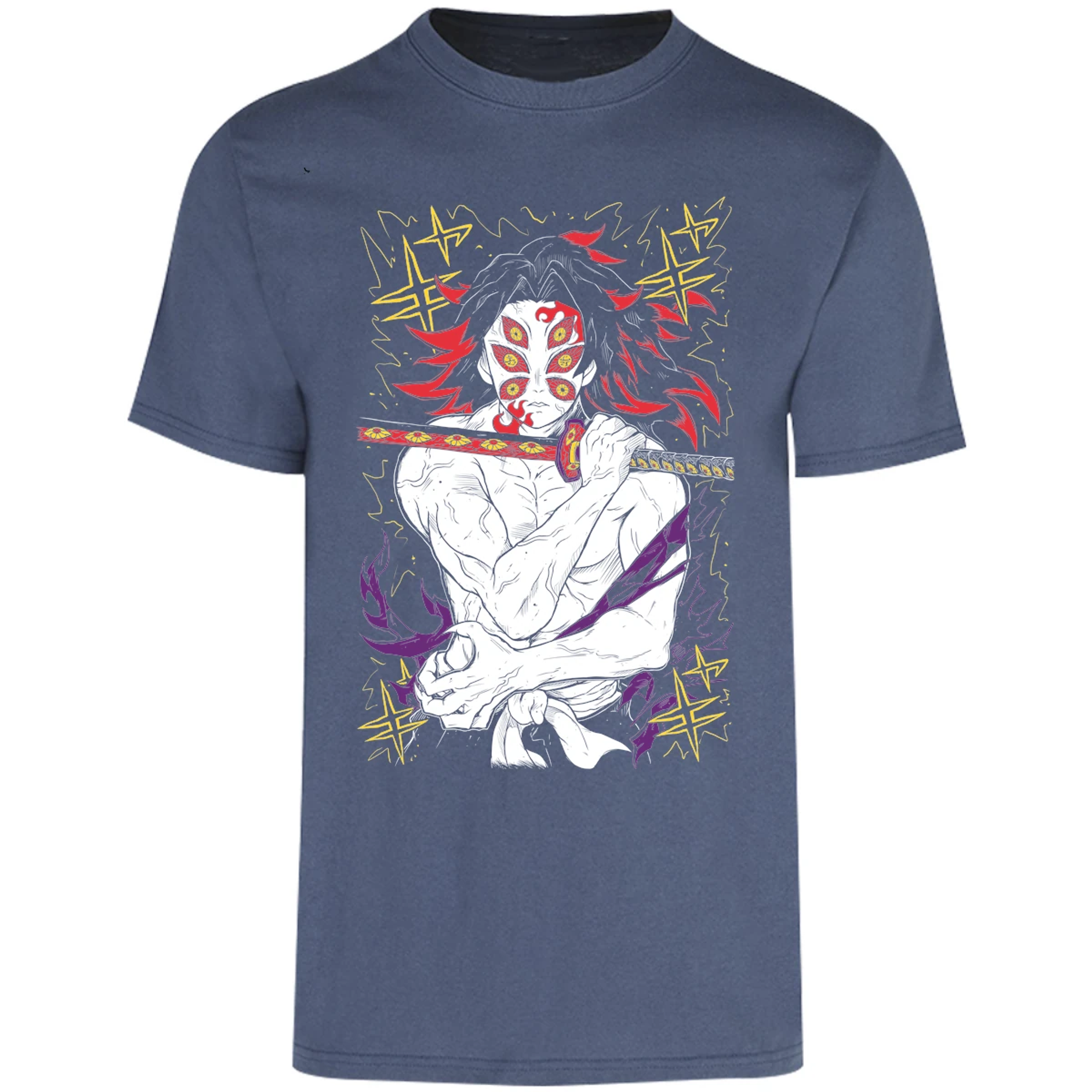 Playera Demon Slayer Kokushibo Kny para Adulto 4