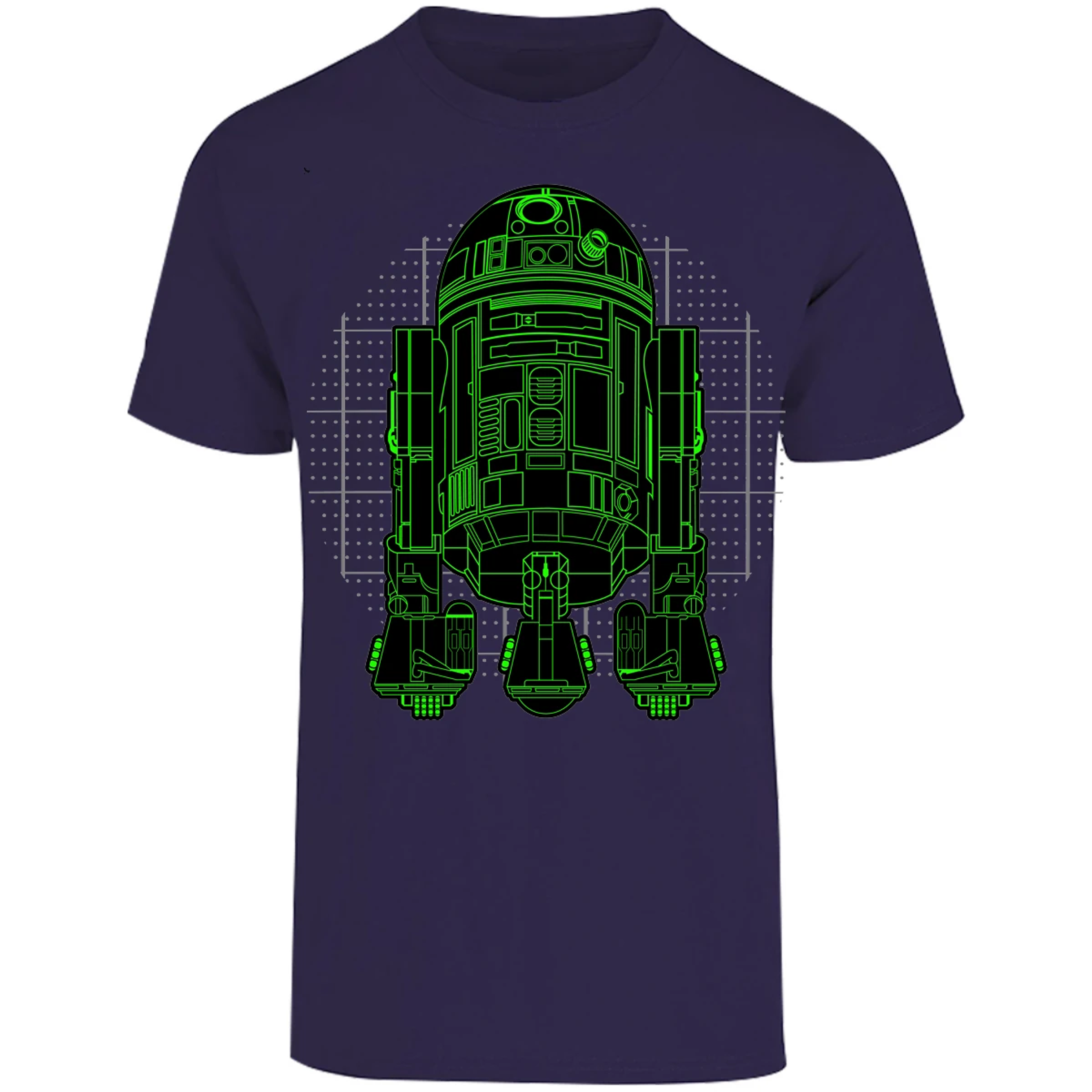 Playera Es De Series Y Peliculas R2d2 para Adulto 1