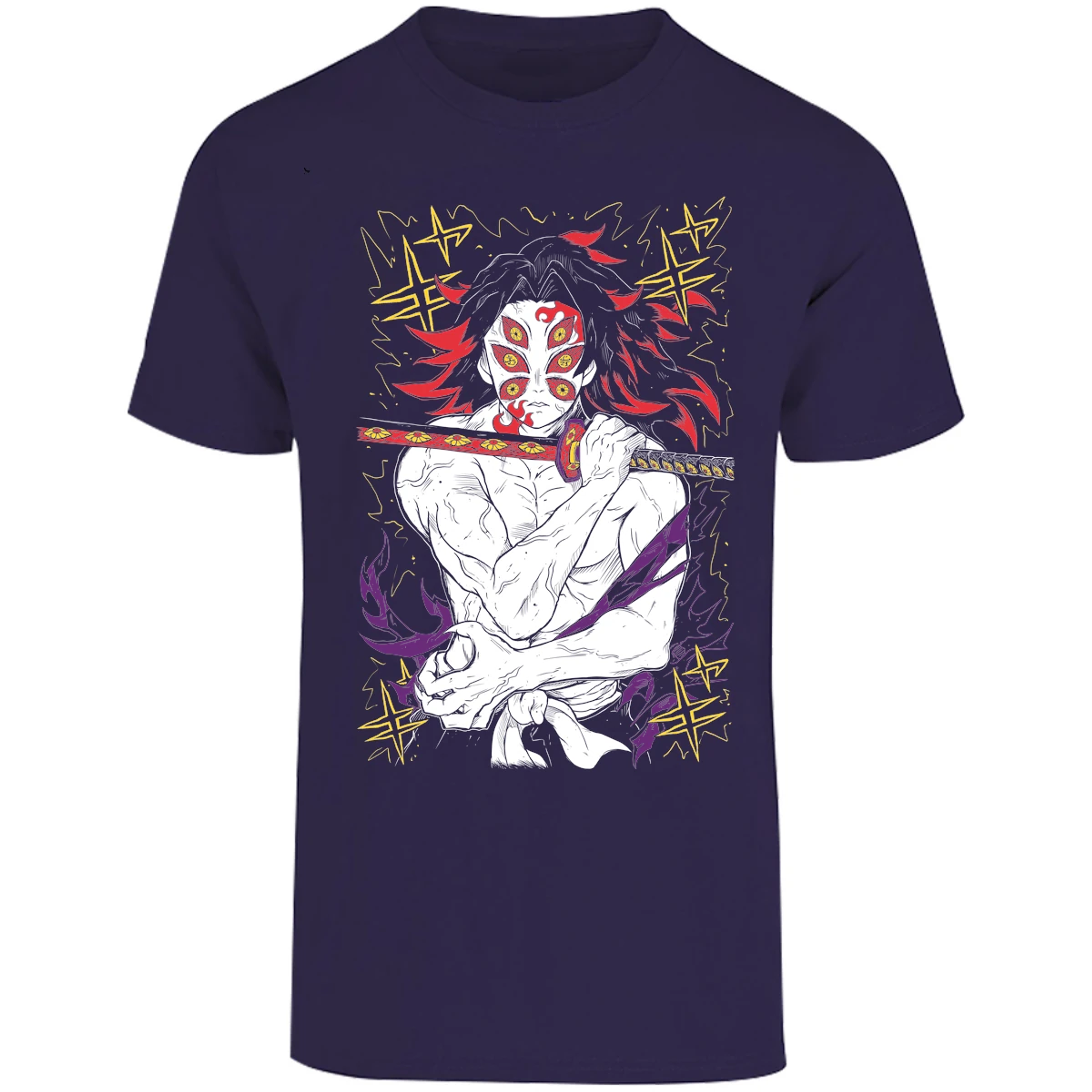 Playera Demon Slayer Kokushibo Kny para Adulto 5