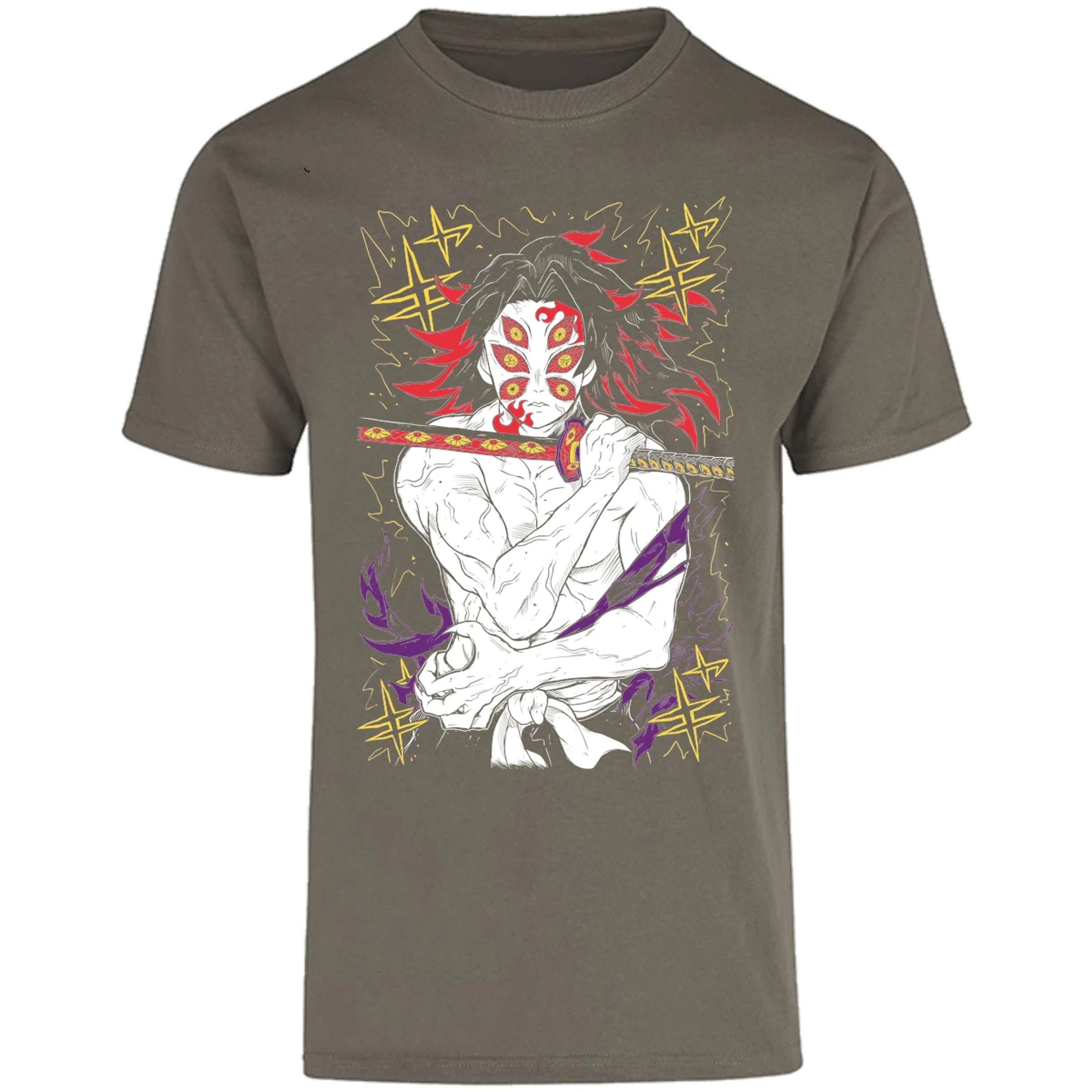 Playera Demon Slayer Kokushibo Kny para Adulto 9