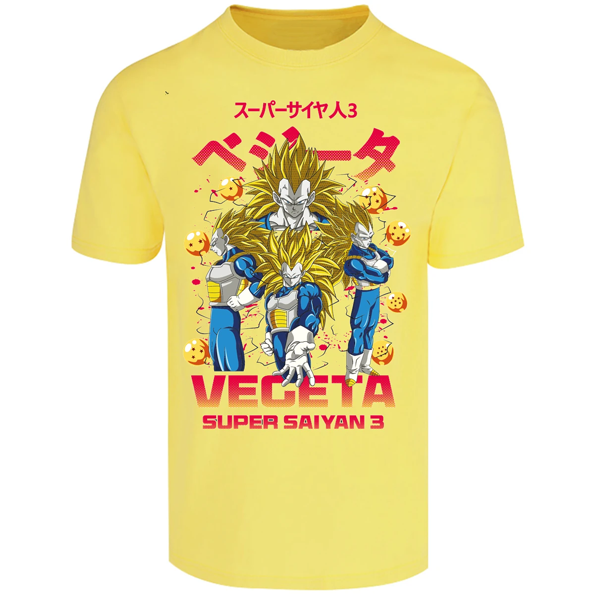 Playera Dragon Ball Vegeta Super Saiyan 3 para Adulto 23