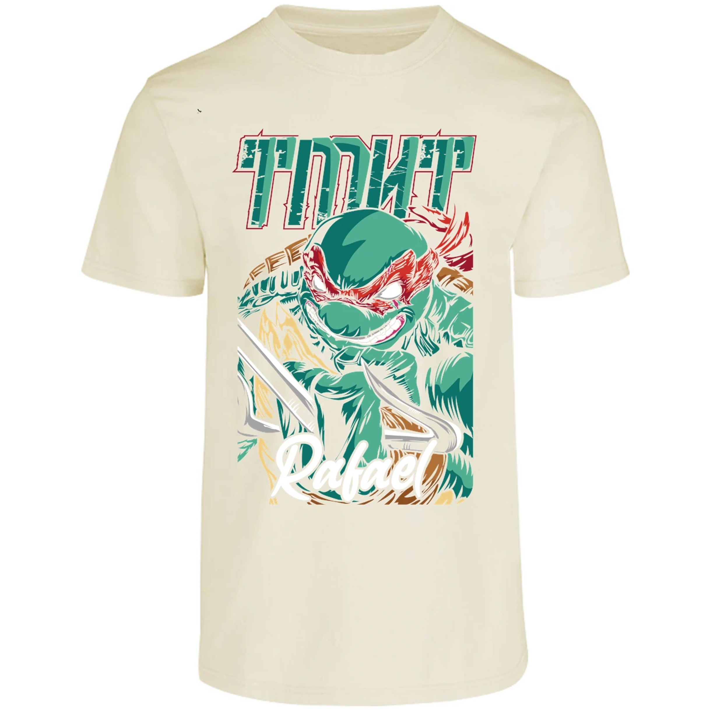 Playera Es De Series Y Peliculas Rafael Tmnt para Adulto 15