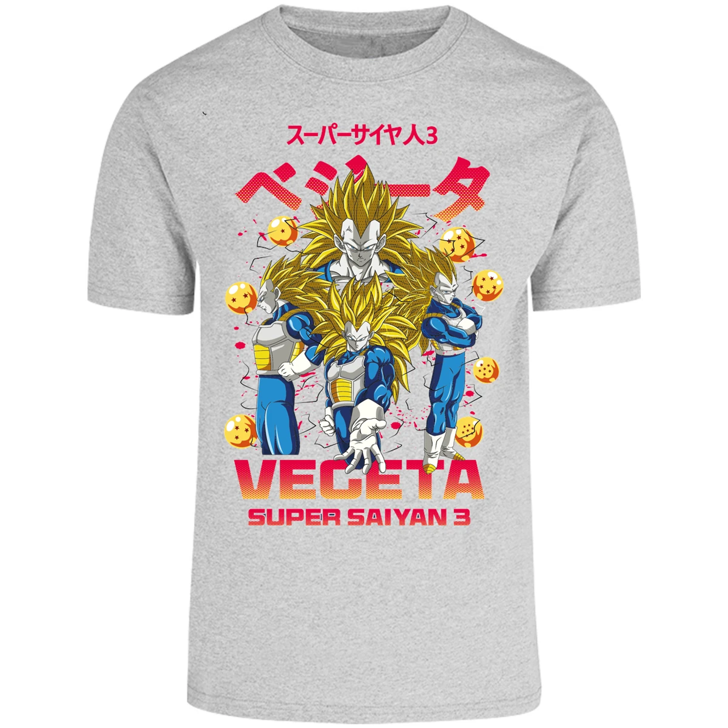 Playera Dragon Ball Vegeta Super Saiyan 3 para Adulto 8