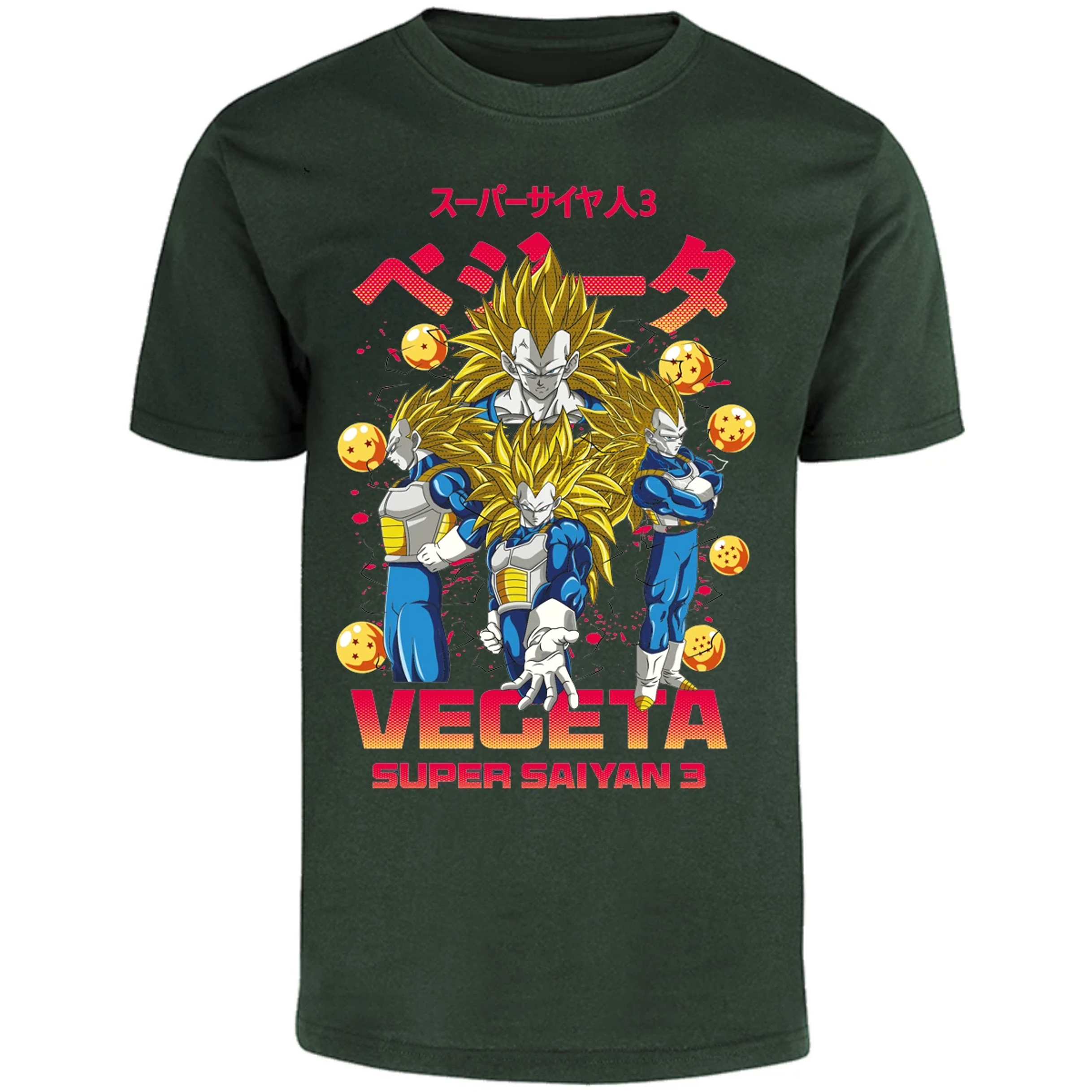Playera Dragon Ball Vegeta Super Saiyan 3 para Adulto 16