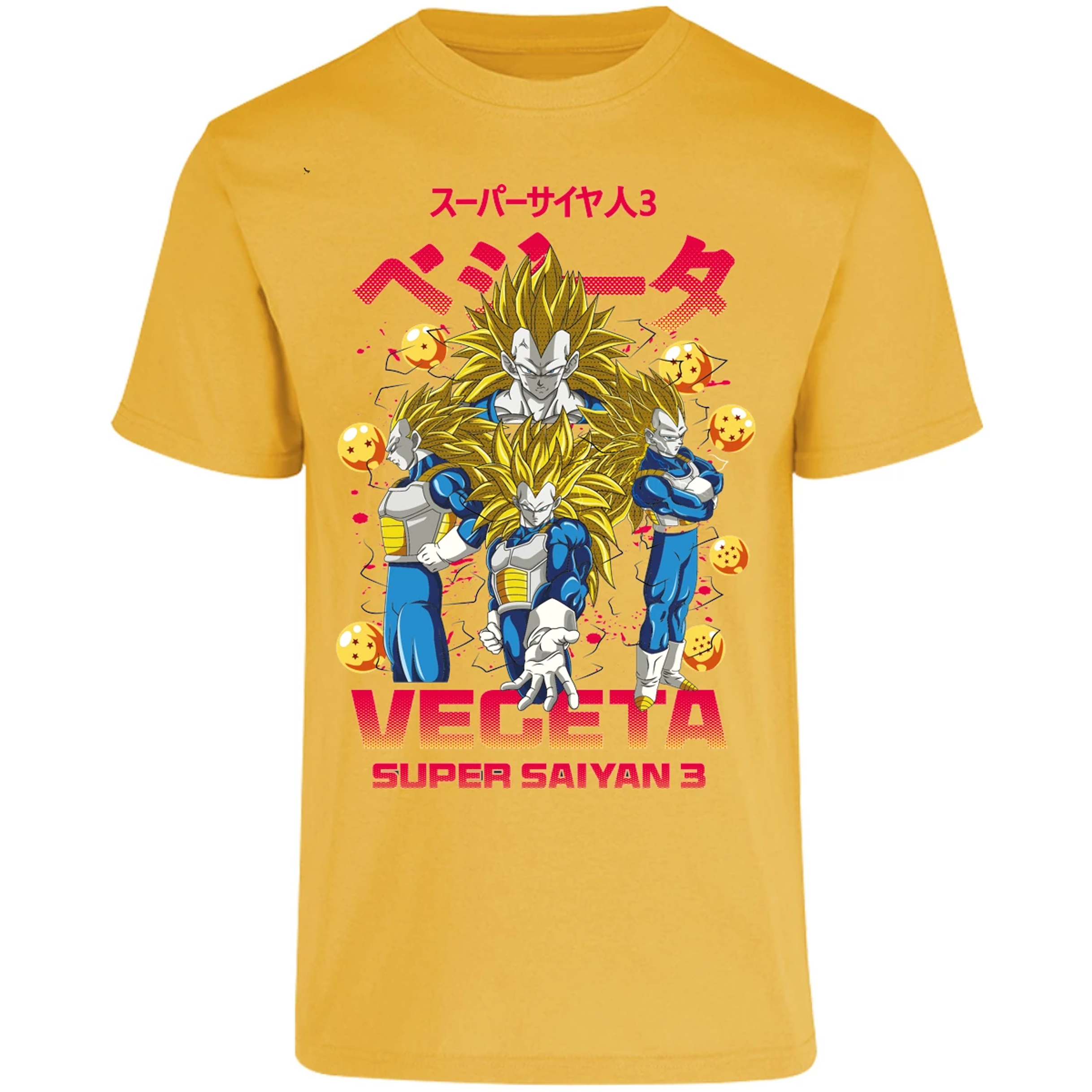 Playera Dragon Ball Vegeta Super Saiyan 3 para Adulto 30