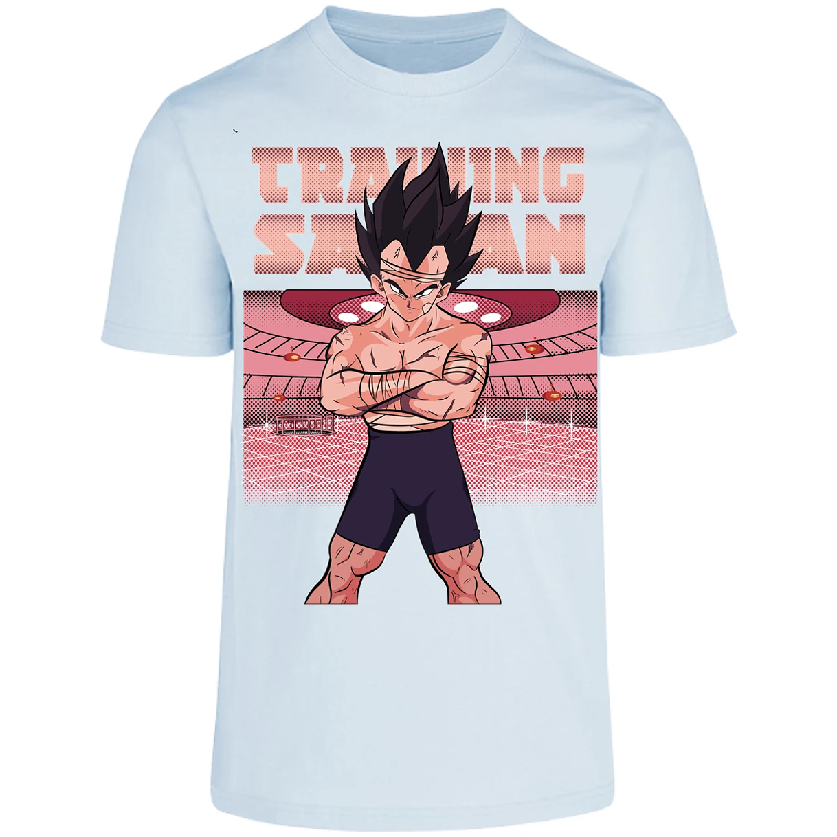 Playera Dragon Ball Vegeta Training para Adulto 12