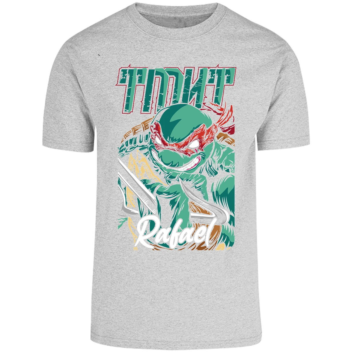 Playera Es De Series Y Peliculas Rafael Tmnt para Adulto 4