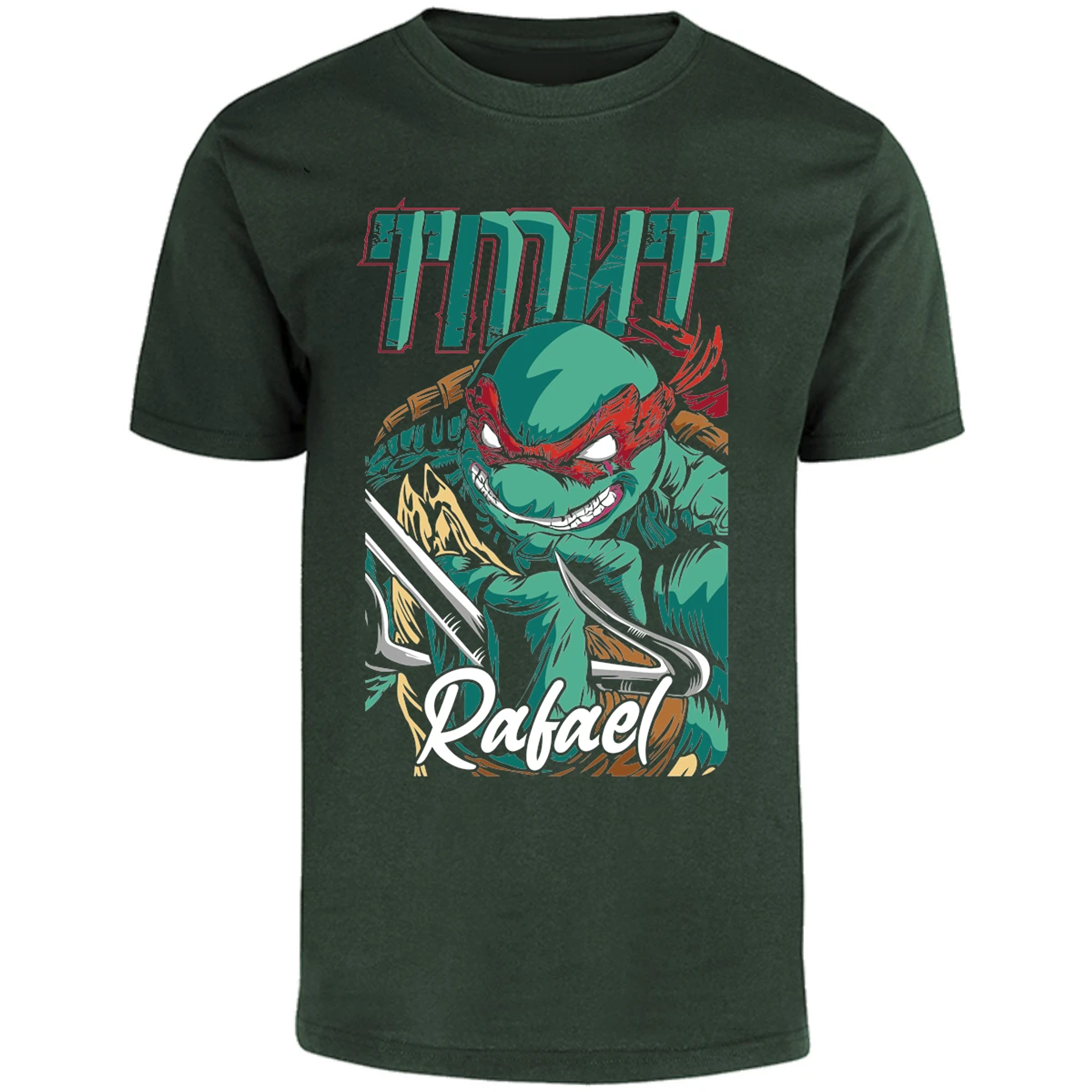 Playera Es De Series Y Peliculas Rafael Tmnt para Adulto 17