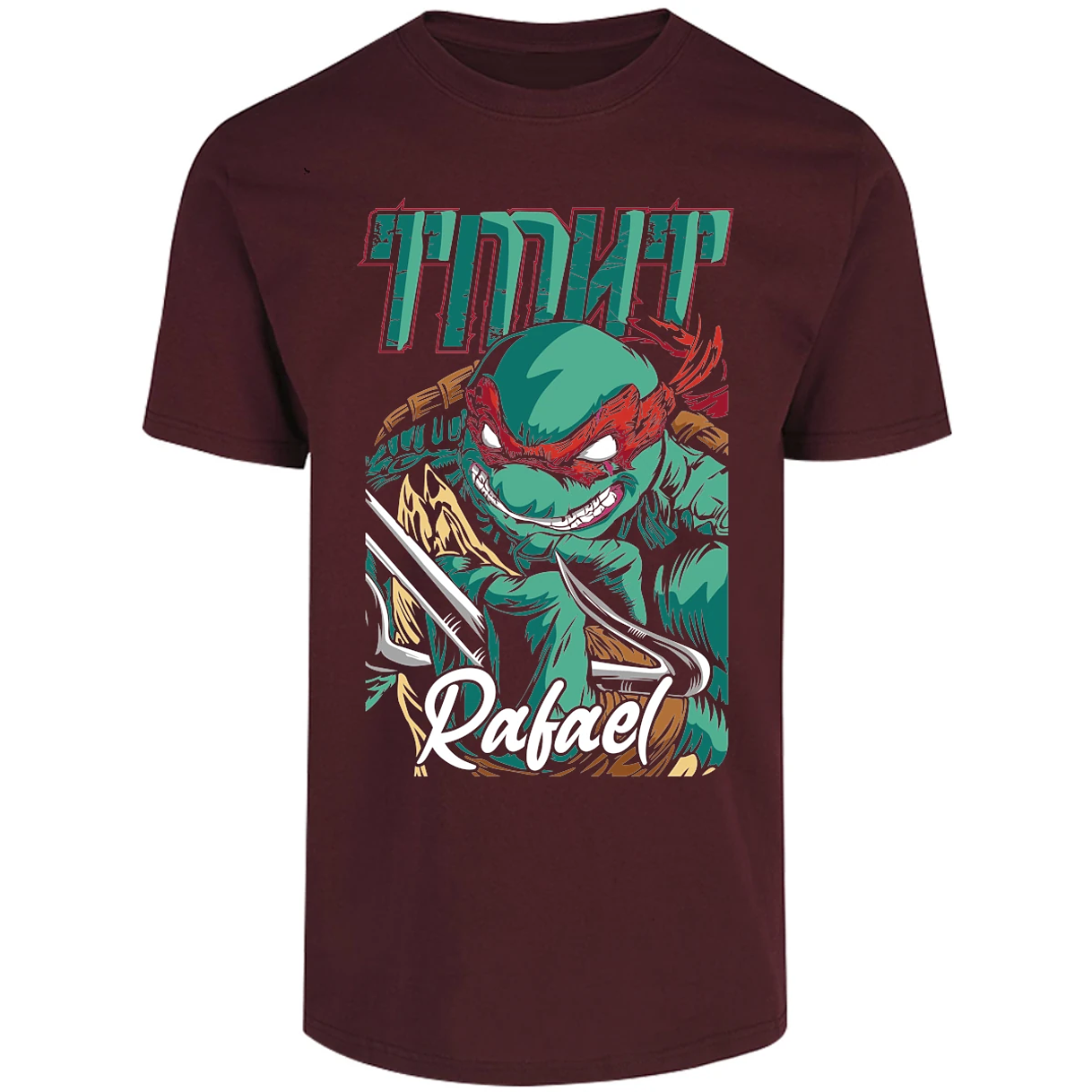Playera Es De Series Y Peliculas Rafael Tmnt para Adulto 19