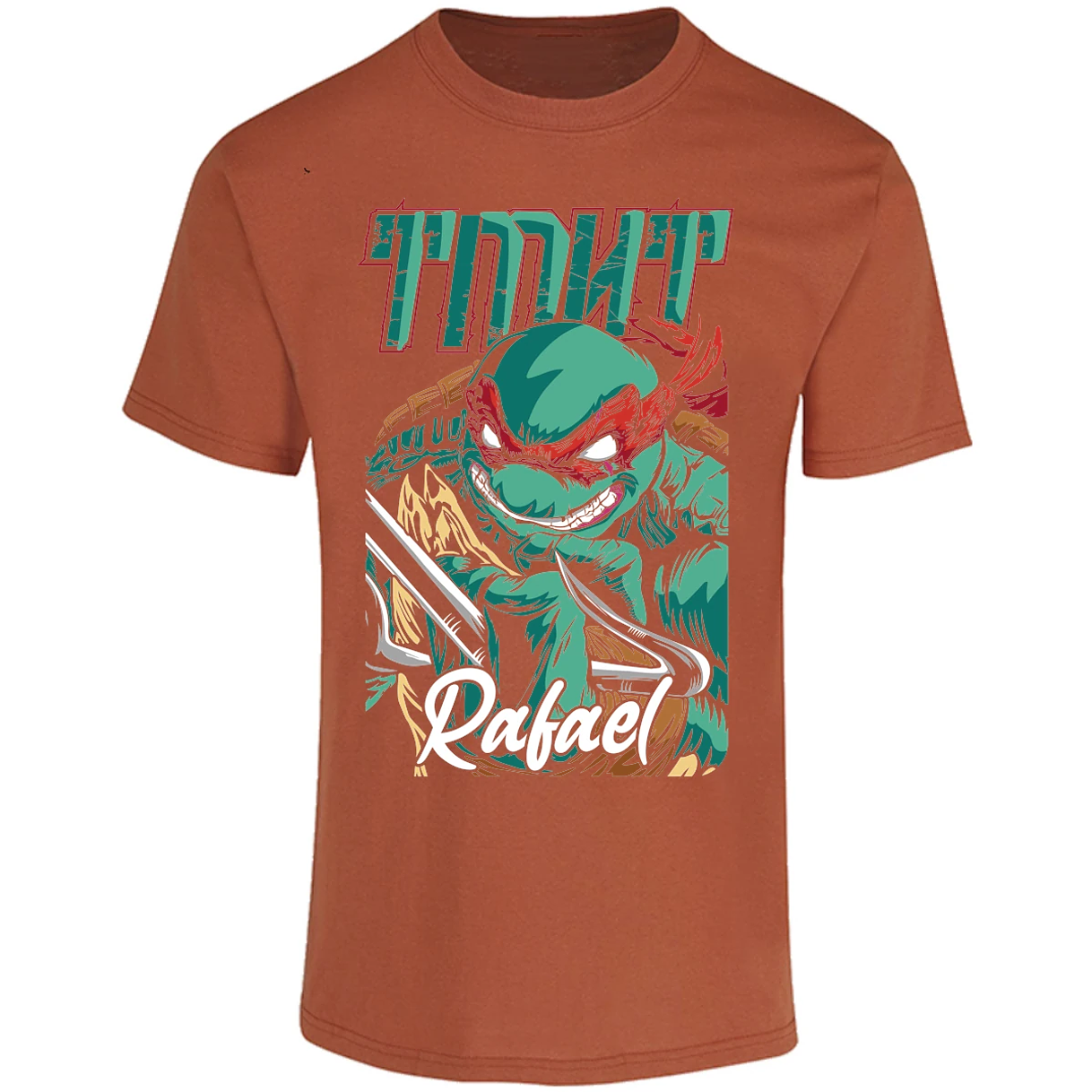 Playera Es De Series Y Peliculas Rafael Tmnt para Adulto 22