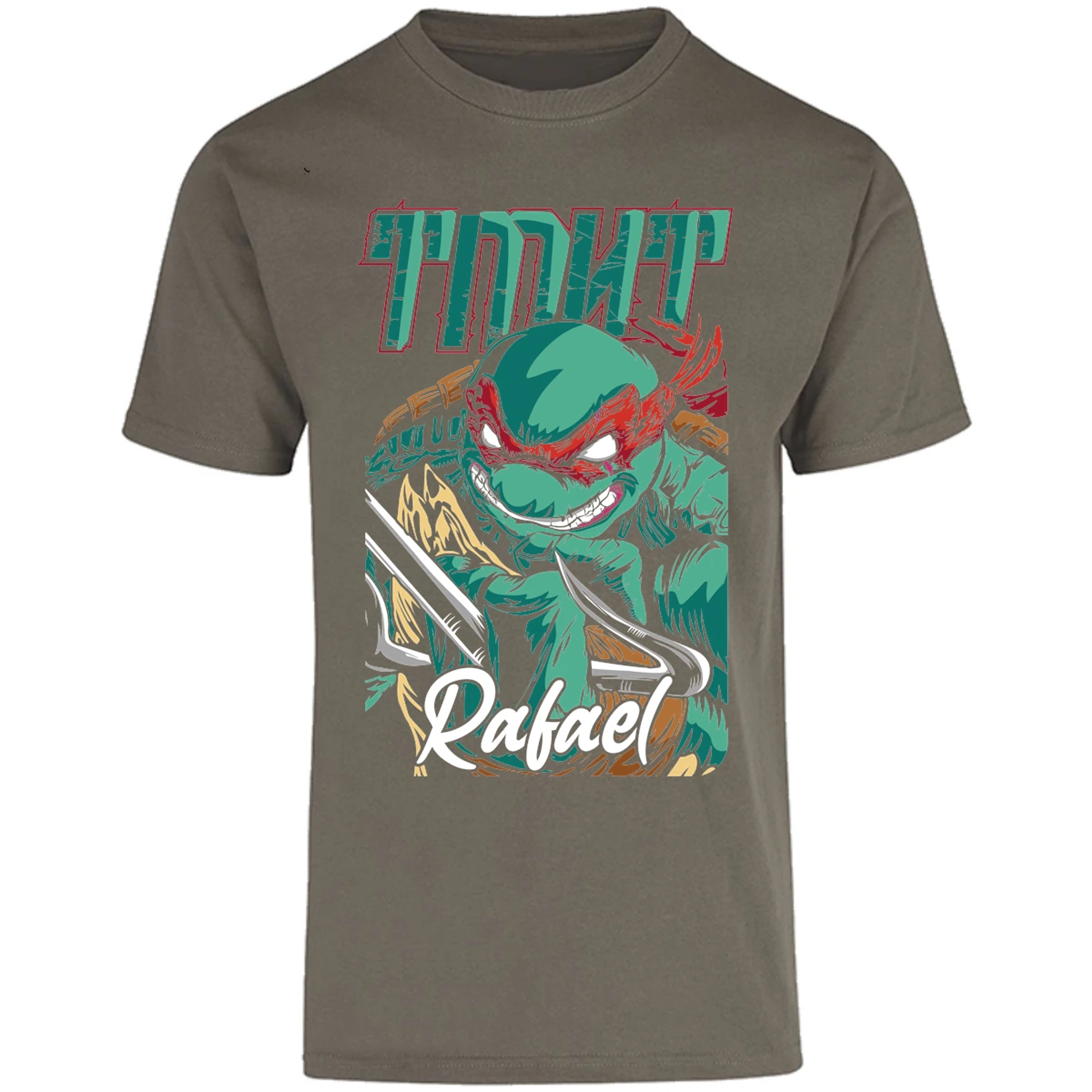 Playera Es De Series Y Peliculas Rafael Tmnt para Adulto 27