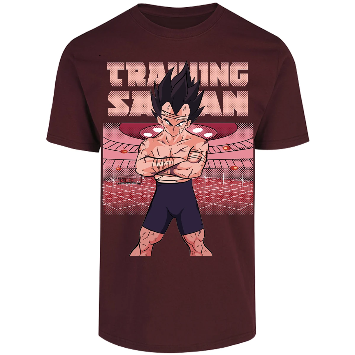 Playera Dragon Ball Vegeta Training para Adulto 1