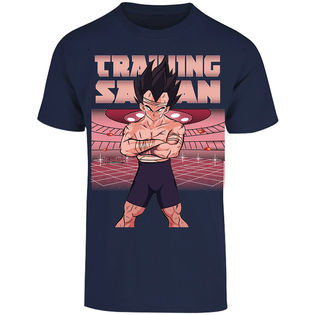 Playera Dragon Ball Vegeta Training para Adulto 3