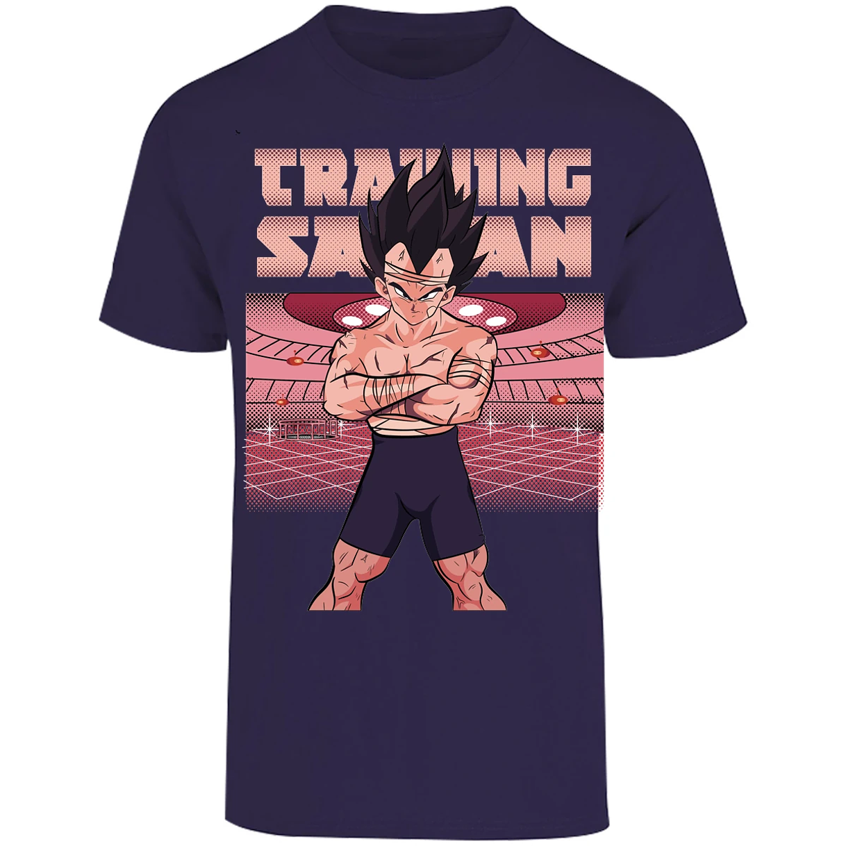 Playera Dragon Ball Vegeta Training para Adulto 4