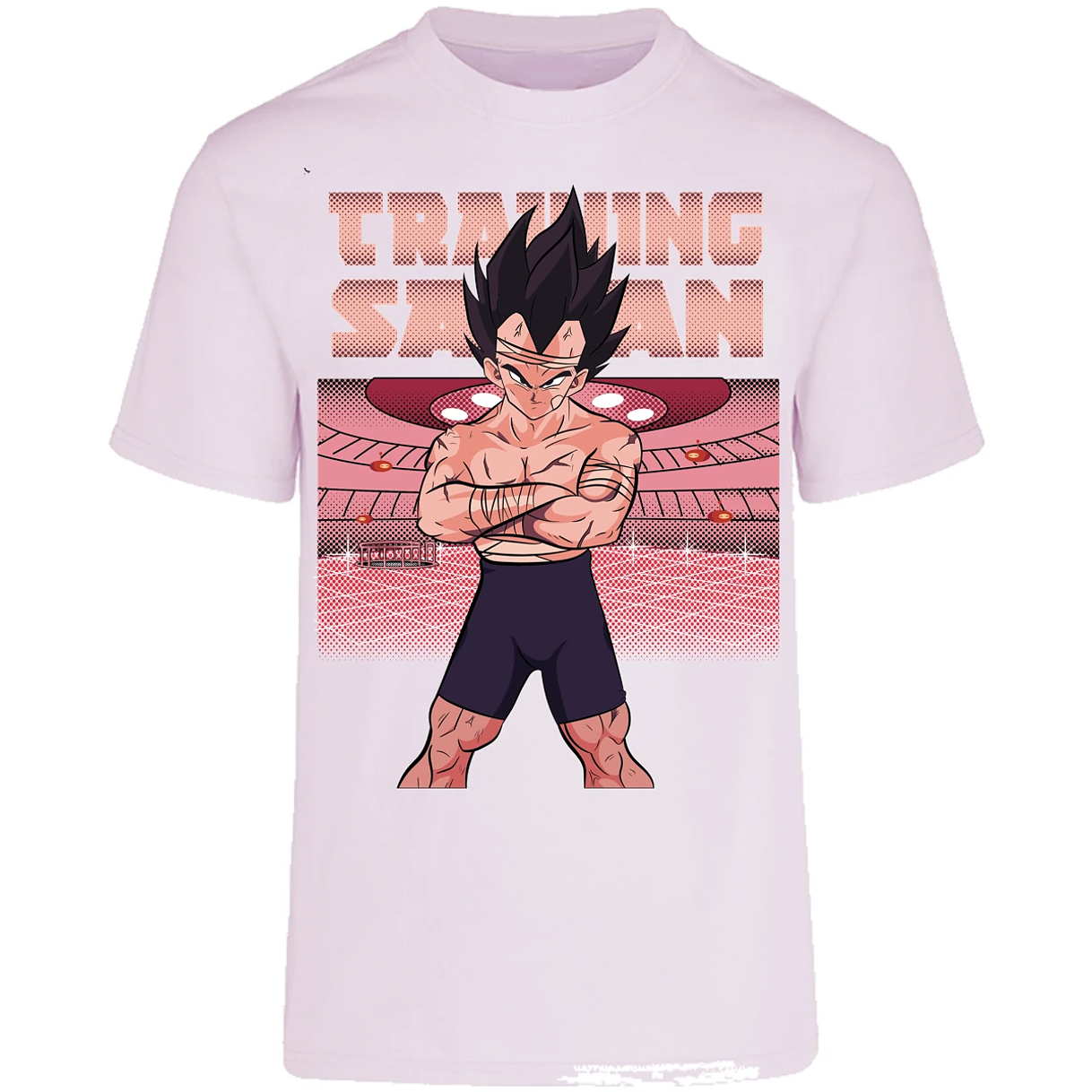 Playera Dragon Ball Vegeta Training para Adulto 5