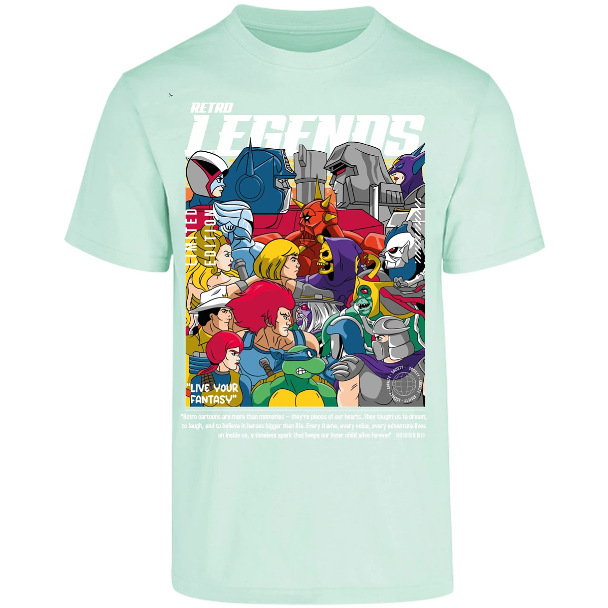 Playera Es De Series Y Peliculas Retro Legends para Adulto 30