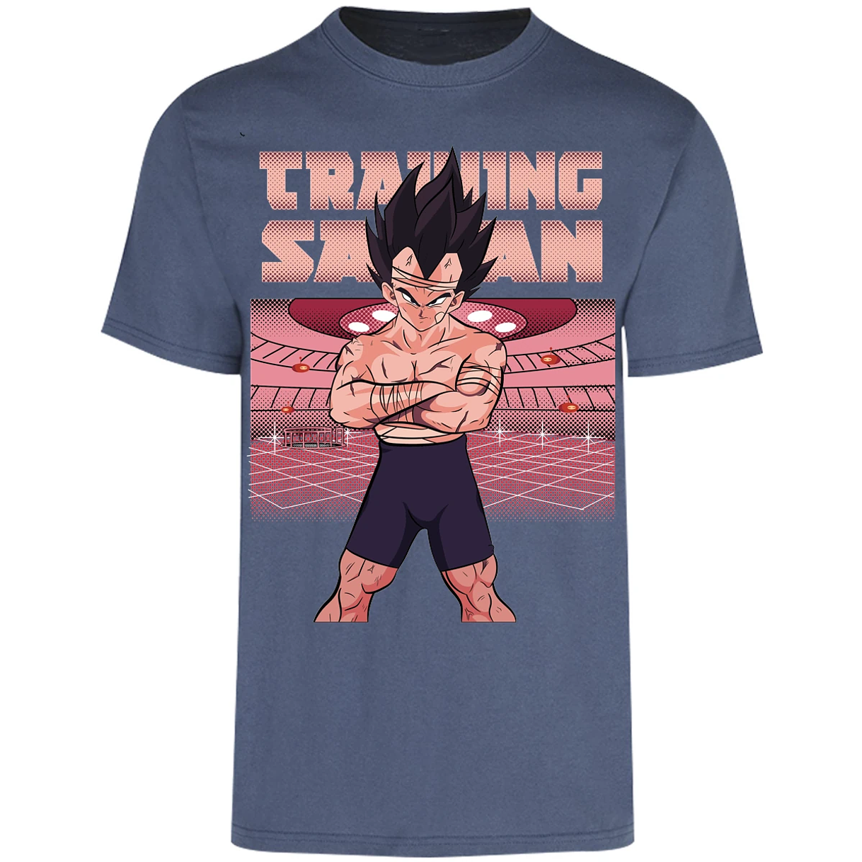 Playera Dragon Ball Vegeta Training para Adulto 13