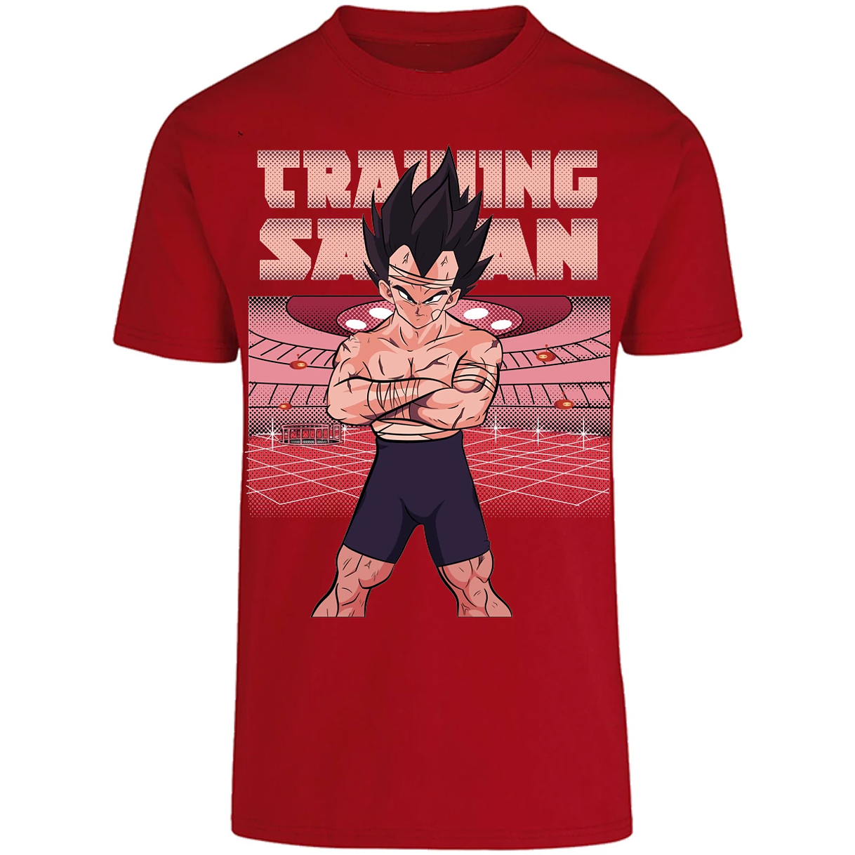 Playera Dragon Ball Vegeta Training para Adulto 14
