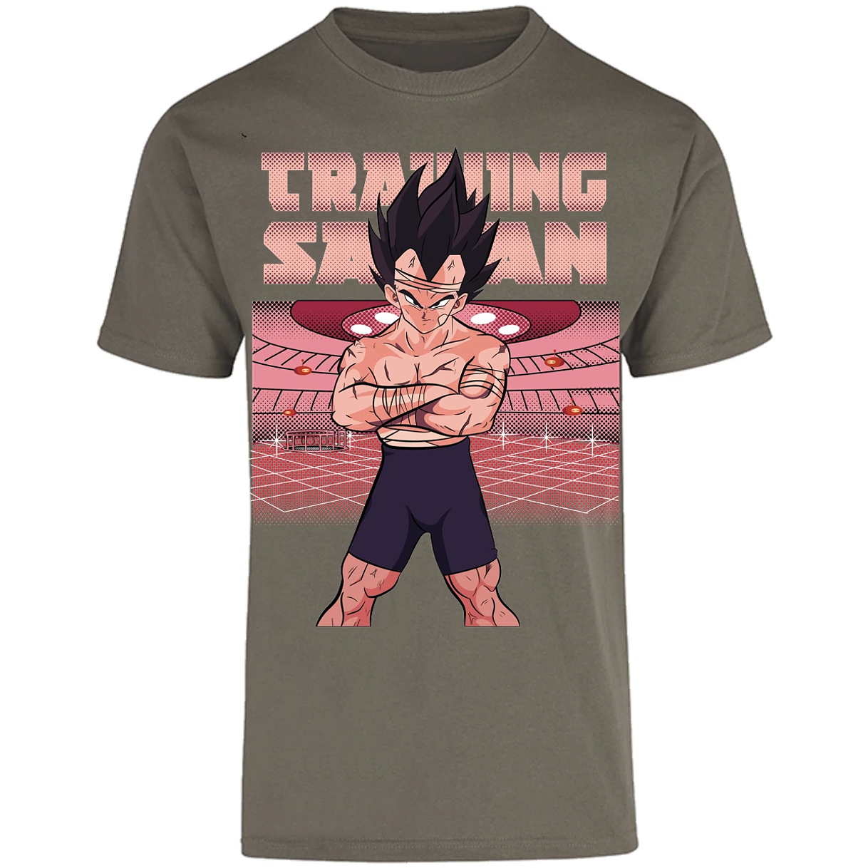 Playera Dragon Ball Vegeta Training para Adulto 15