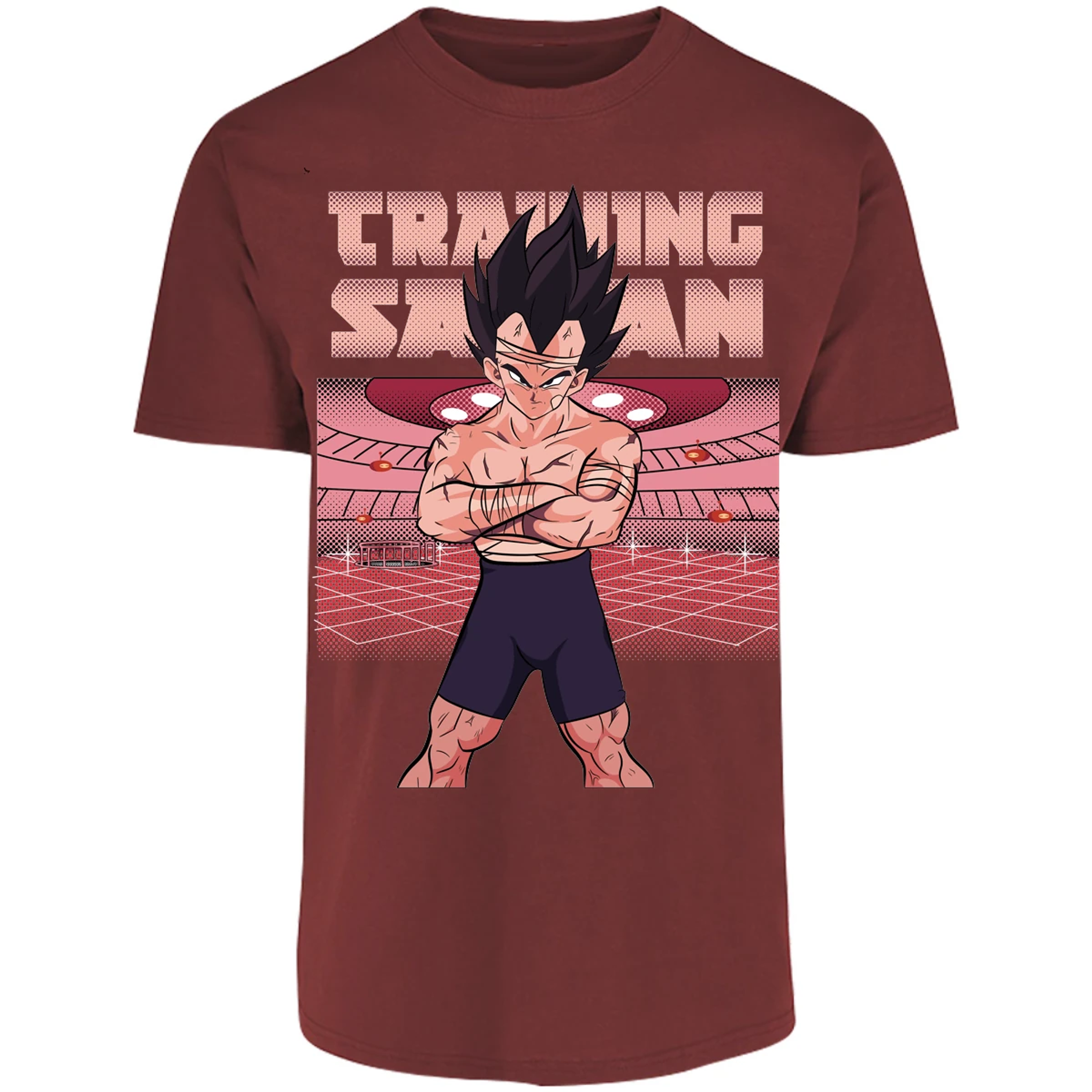 Playera Dragon Ball Vegeta Training para Adulto 19