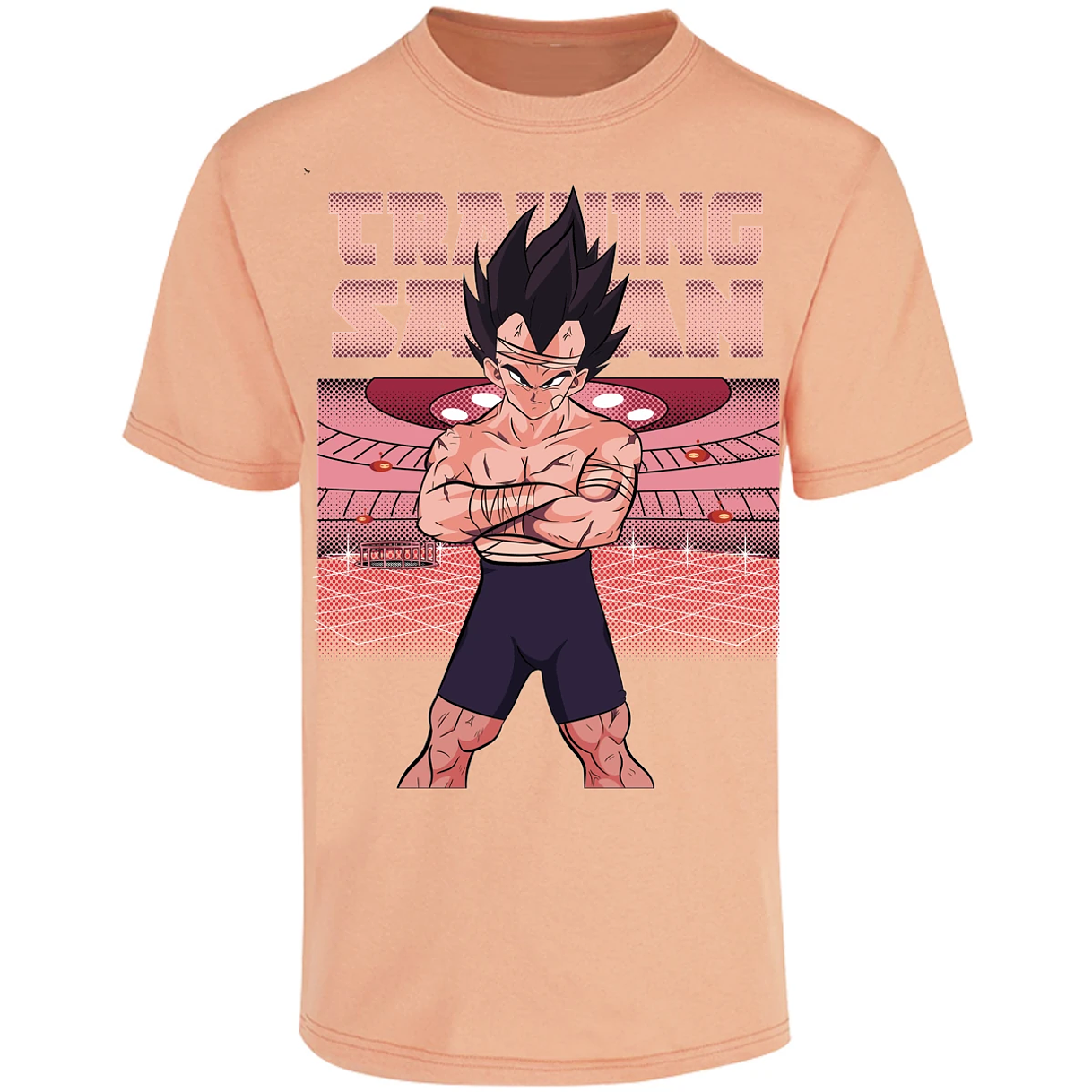 Playera Dragon Ball Vegeta Training para Adulto 25