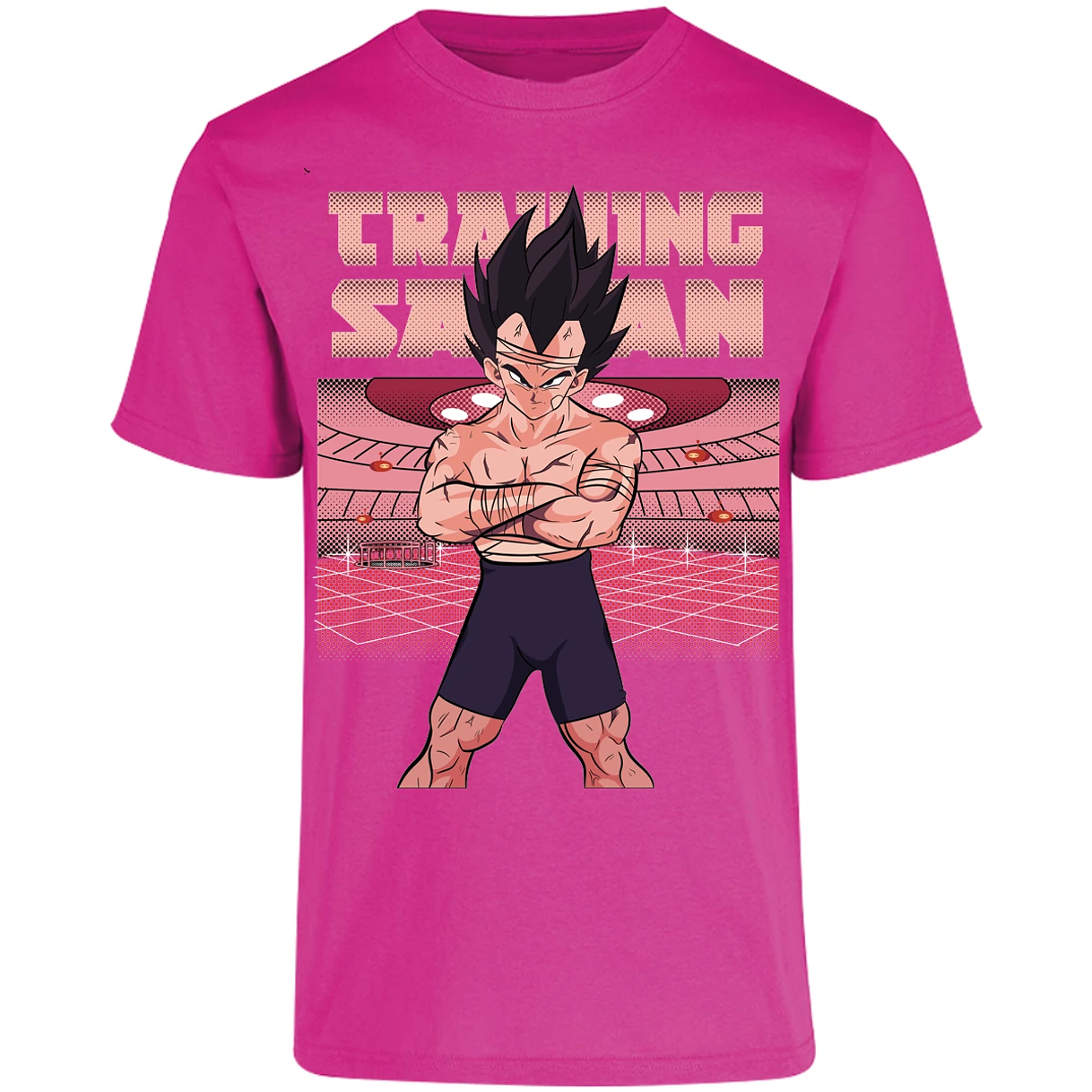 Playera Dragon Ball Vegeta Training para Adulto 26