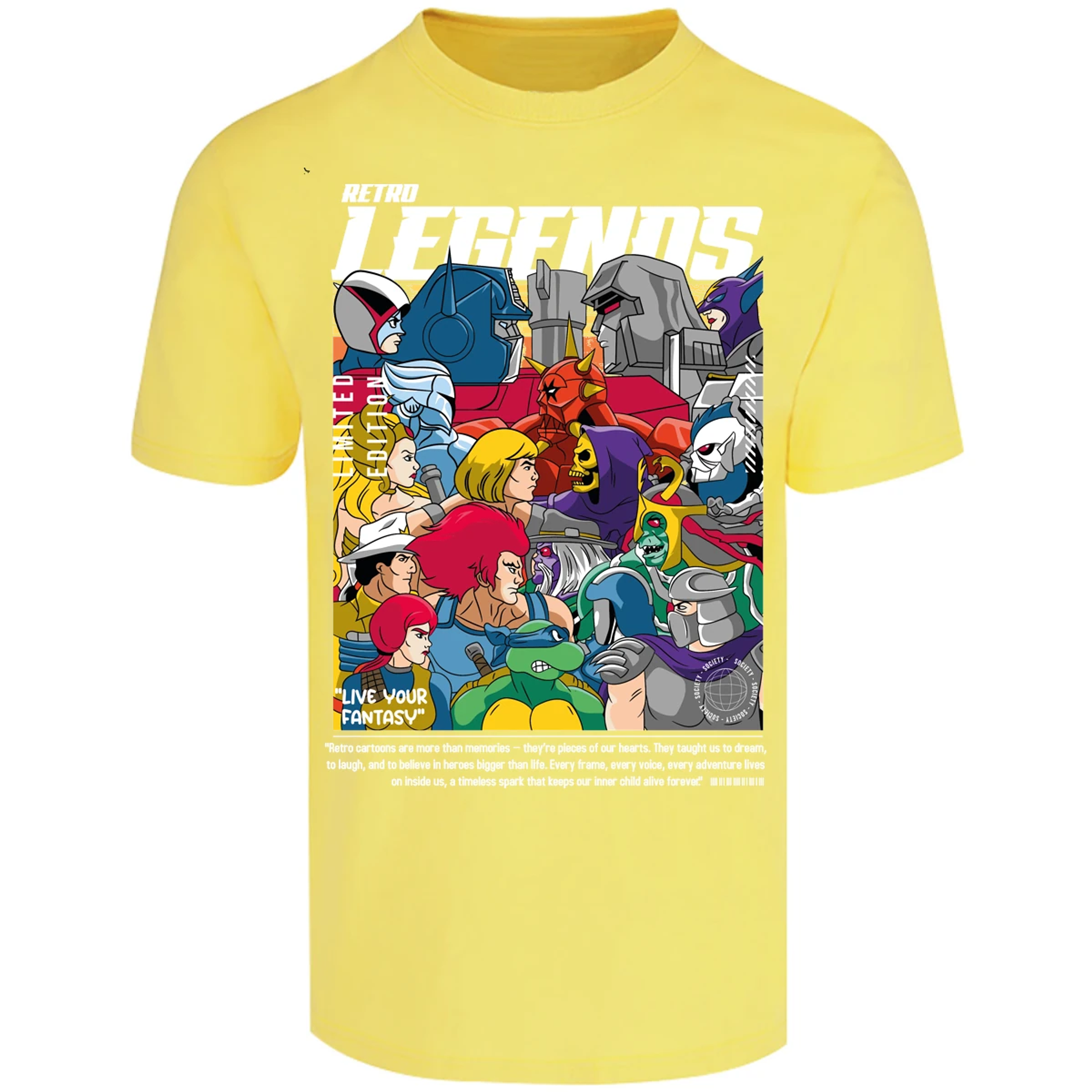 Playera Es De Series Y Peliculas Retro Legends para Adulto 25