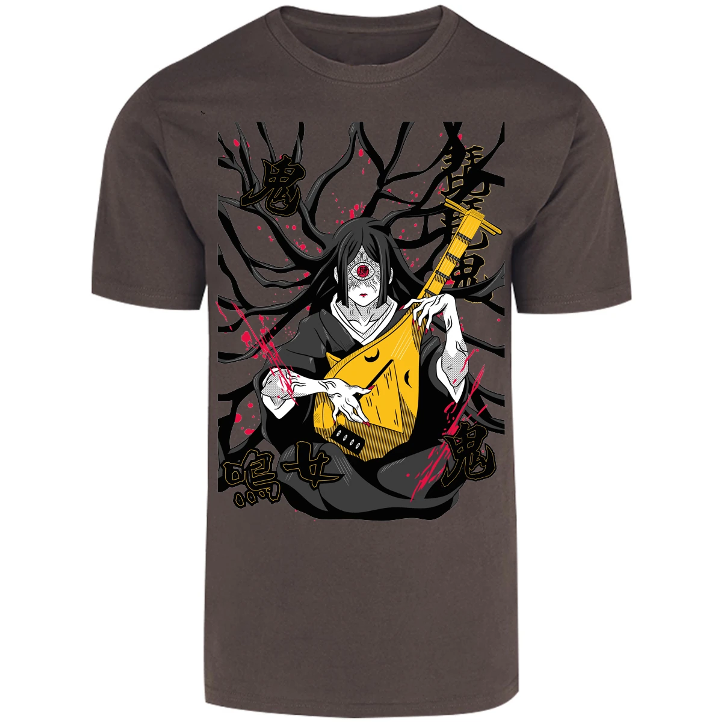 Playera Demon Slayer Luna Superior Nakime para Adulto 26