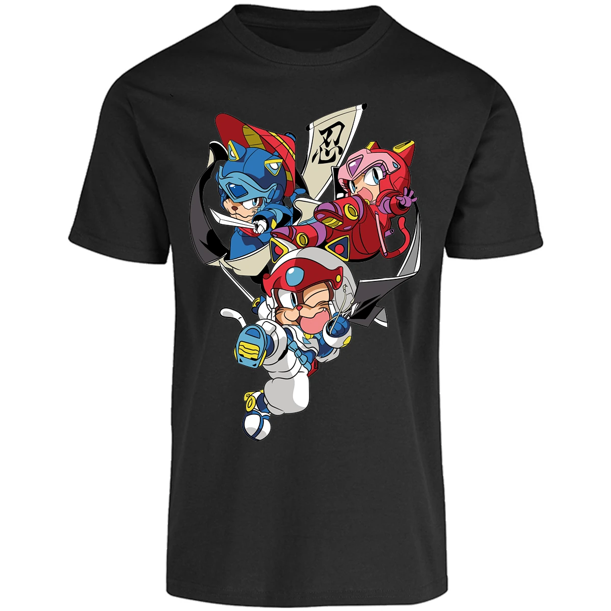 Playera Es De Series Y Peliculas Samurai Pizza Cats para Adulto 23