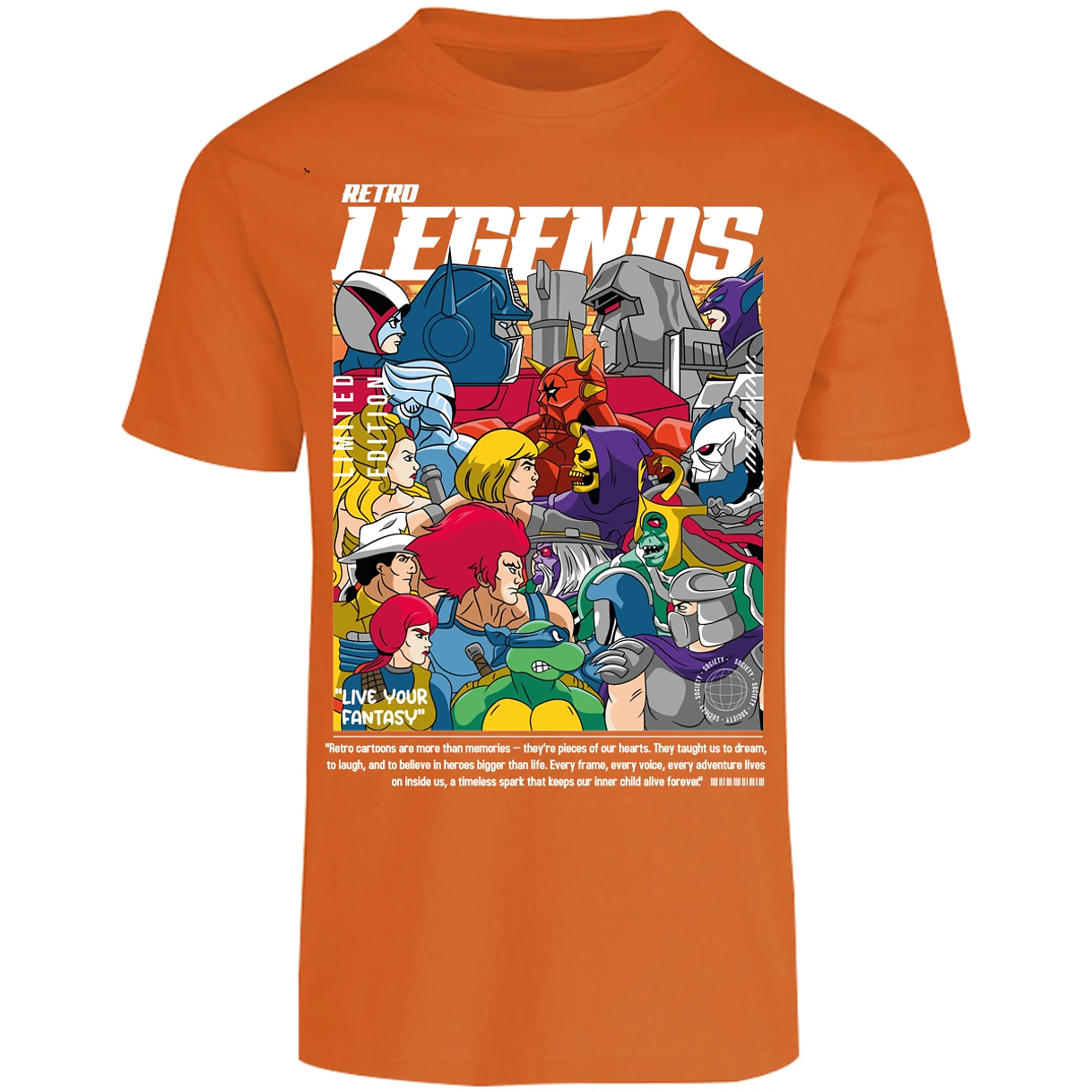 Playera Es De Series Y Peliculas Retro Legends para Adulto 11
