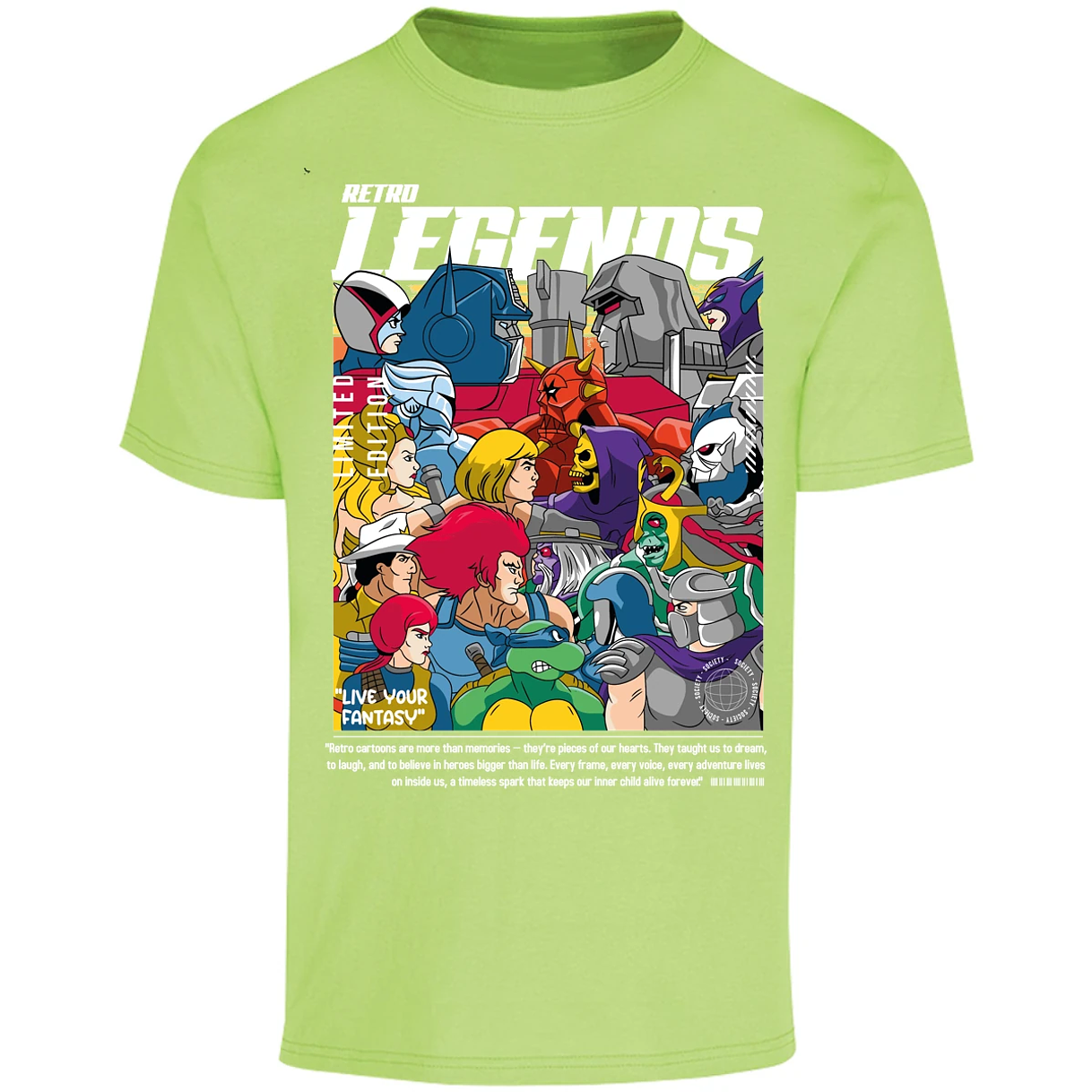 Playera Es De Series Y Peliculas Retro Legends para Adulto 15