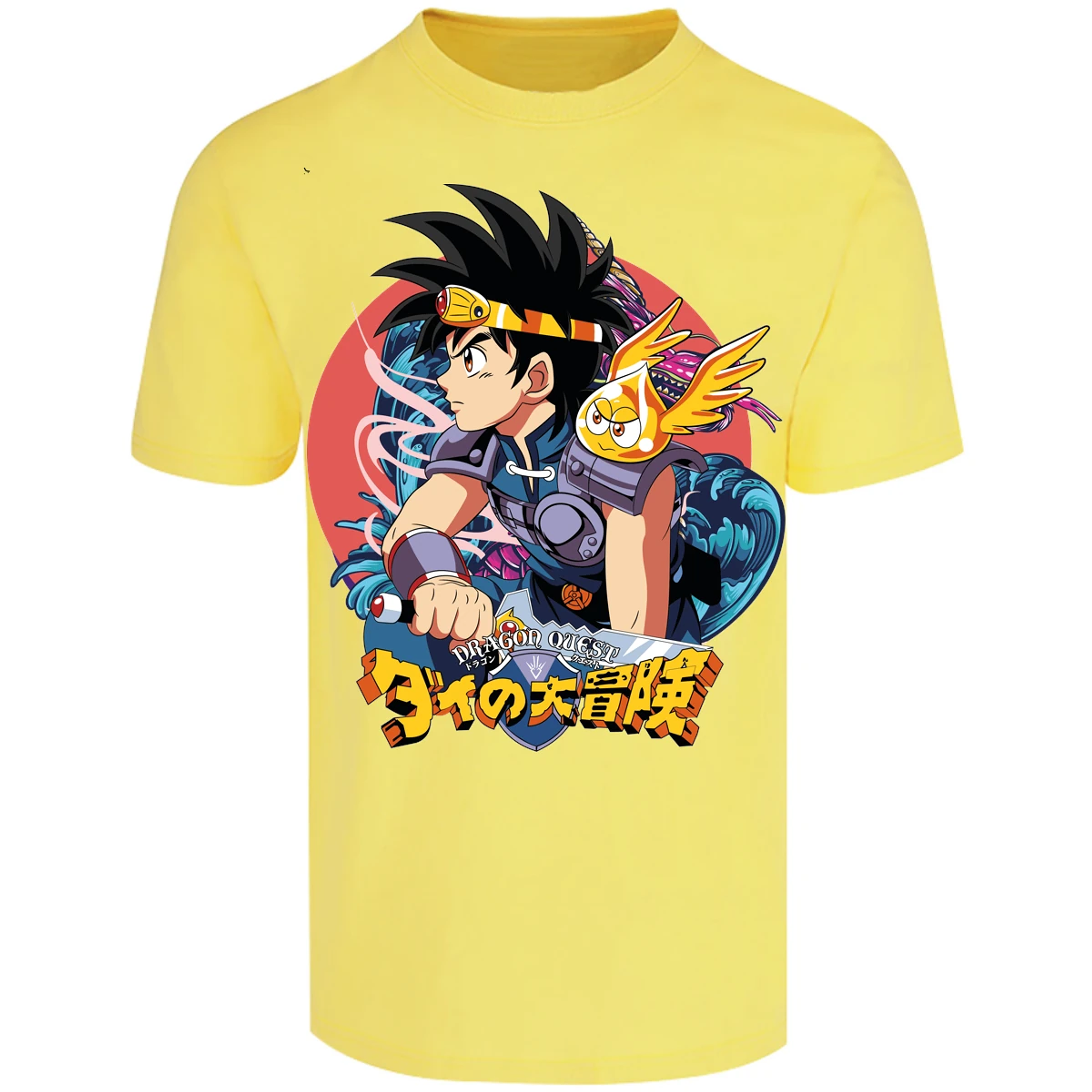 Playera Dragon Quest Dai Anime para Adulto 29